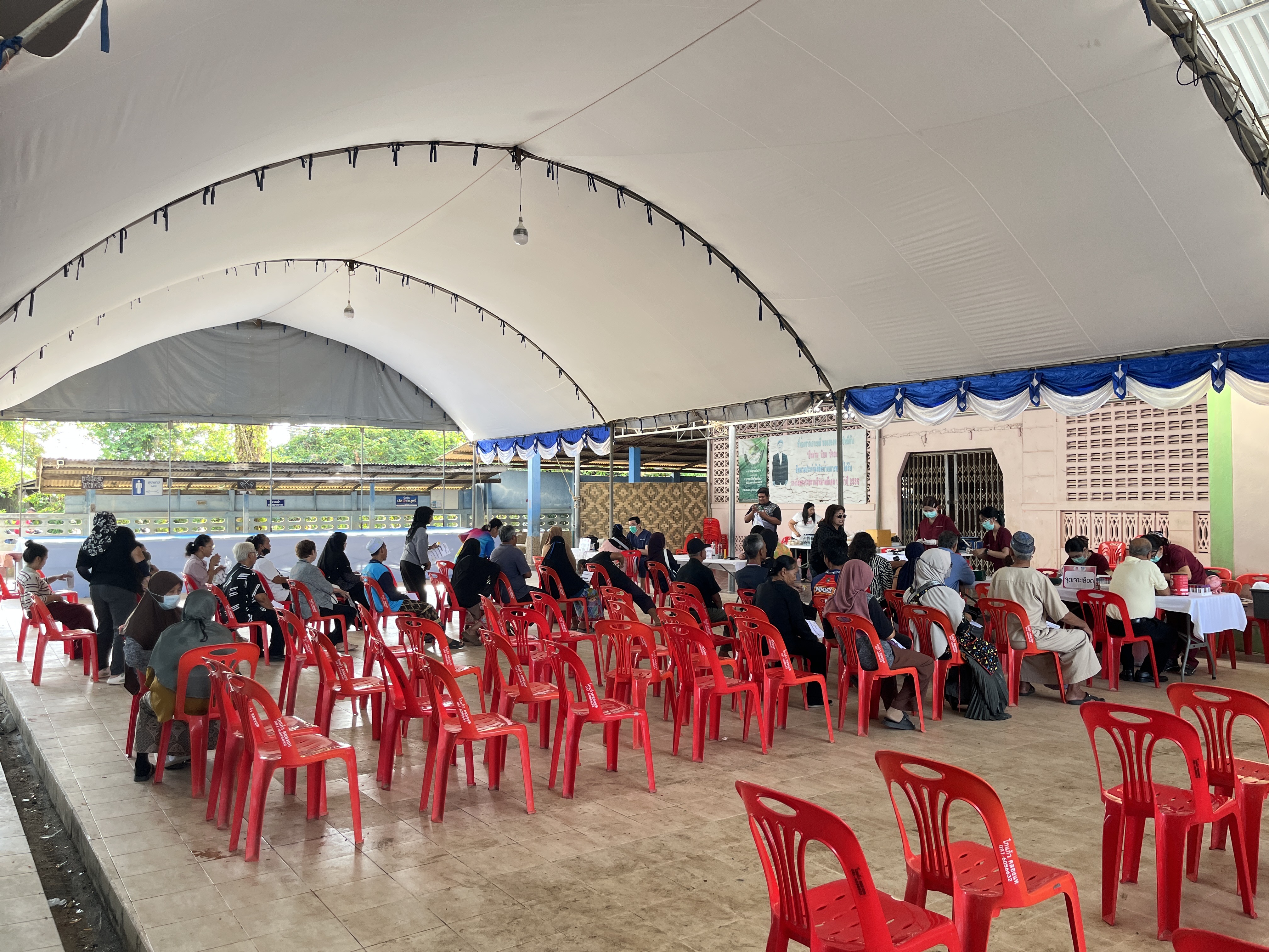 สรข.1 เข้าร่วมงานตรวจสุขภาพประจำปี โครงการ "เหมืองแร่ปลอดภัย ห่วงใยประชาชน" ซึ่งจัดขึ้นโดย บริษัท เขาบันไดนางศิลา จำกัด ประจำปี 2569