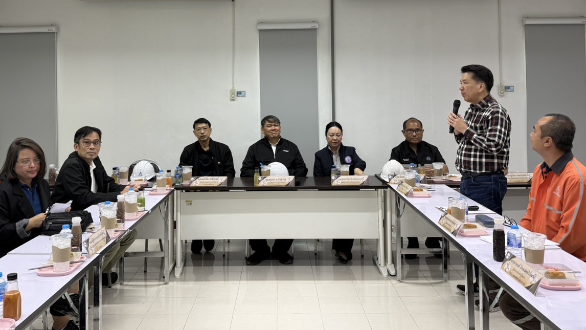 รองปลัดฯ สุนทร นำคณะตรวจเยี่ยมเหมืองยิปซัม \'สหชาติเศรษฐกิจ\' นครสวรรค์ มุ่งยกระดับการทำเหมืองที่เป็นมิตรต่อสิ่งแวดล้อมและสังคม