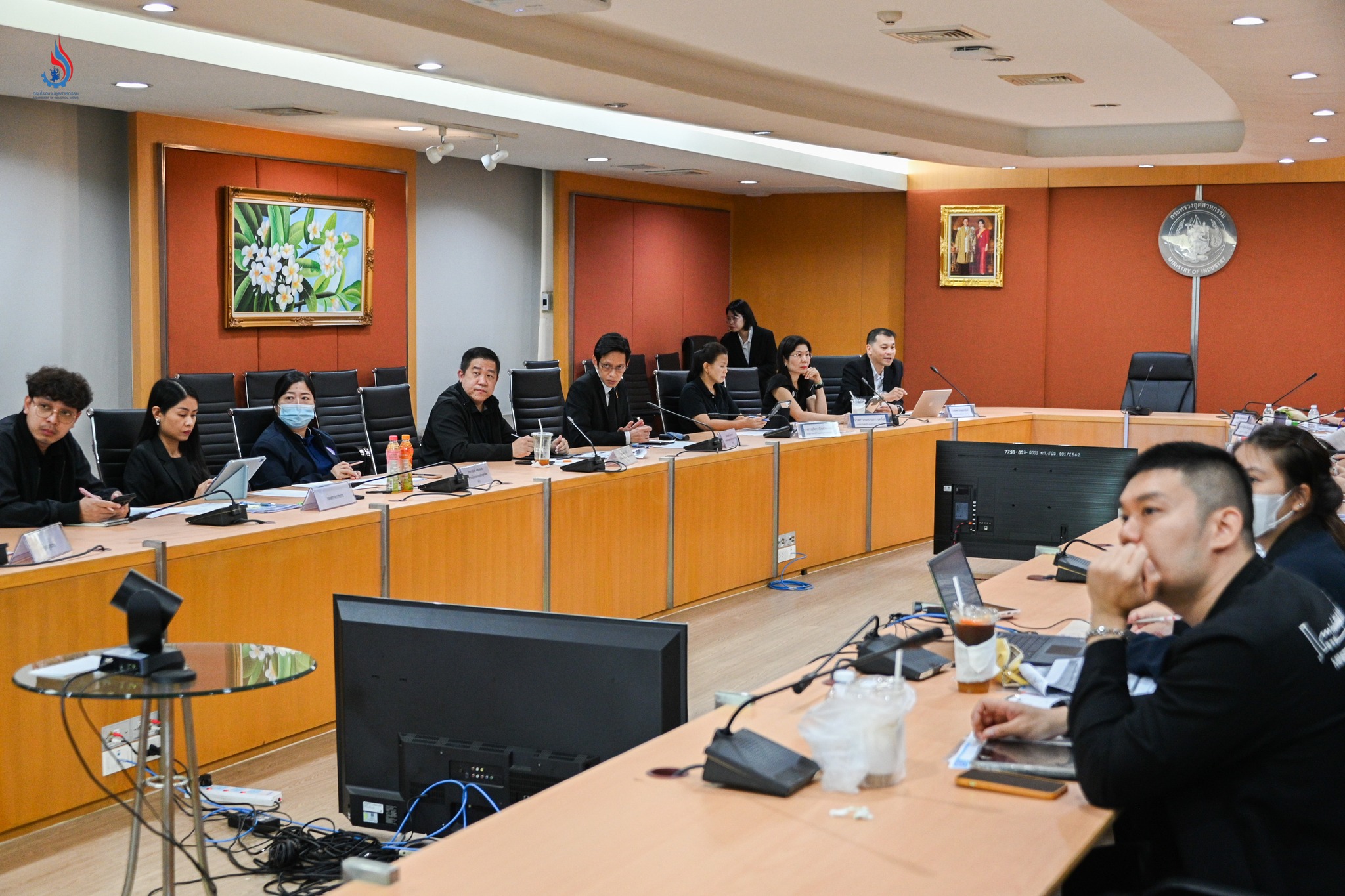 รพร.ปณตสรรค์ ร่วมประชุมหารือกับคณะกรรมการตรวจสอบและประเมินผลประจำกระทรวงอุตสาหกรรม