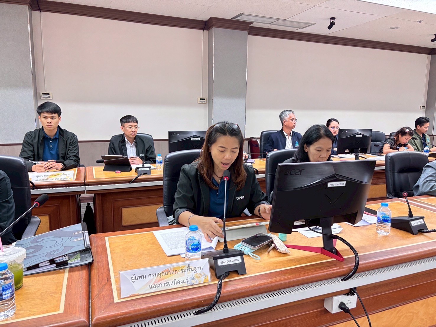 เจ้าหน้าที่ กบส. และ สรข.2 ร่วมประชุมคณะทำงานเก็บตัวอย่างน้ำเพื่อตรวจสอบวิเคราะห์คุณภาพน้ำในบริเวณโดยรอบ บริษัท ทุ่งคำ จำกัด