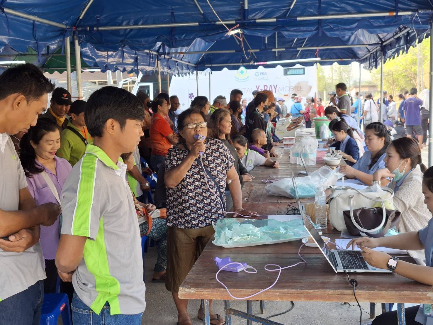 สรข.5 ร่วมกิจกรรมโครงการตรวจสุขภาพประชาชนพื้นที่โดยรอบโครงการเหมืองแร่ ประจำปี 2568 ภายใต้โครงการ “เหมืองเเร่ปลอดภัย ห่วงใยประชาชน ปี 9” ของบริษัท บ้านศิลาสุโขทัย จำกัด