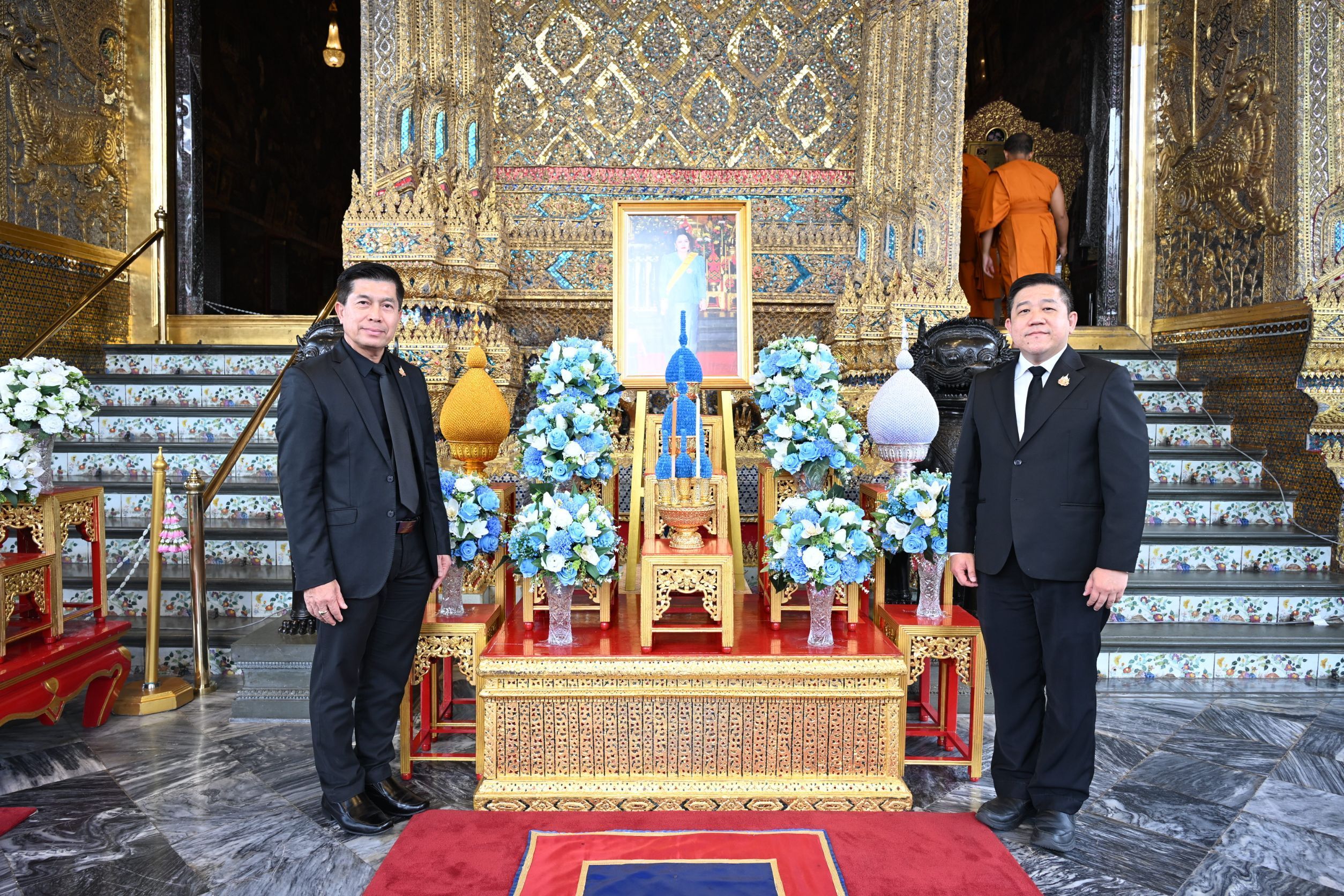 รพร.อานันท์ฯ เข้าร่วมพิธีสวดพระพุทธมนต์และเจริญจิตตภาวนาอุทิศถวายพระราชกุศล แด่สมเด็จพระนางเจ้าสิริกิติ์ พระบรมราชินีนาถ พระบรมราชชนนีพันปีหลวง