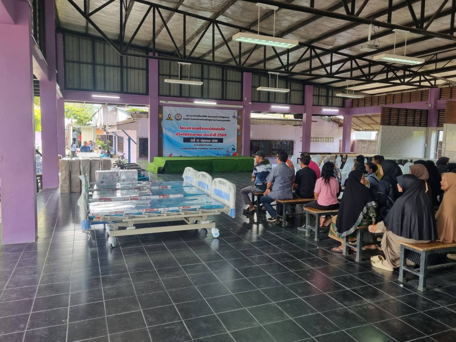 สรข.1 ร่วมกิจกรรมโครงการ เหมืองแร่ปลอดภัย ห่วงใยประชาชน จัดโดย หจก. นราธิวาสโรงโม่หิน