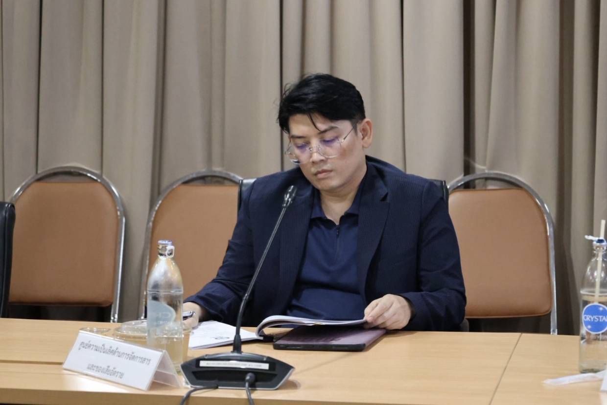 รพร.ปณตสรรค์ฯ เป็นประธานการประชุมคณะทำงานพิจารณาคัดเลือกอุตสาหกรรมดีเด่น ประจำปี พ.ศ. 2569 ประเภทเศรษฐกิจหมุนเวียน ครั้งที่ 1/2569