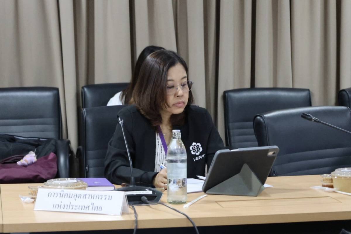 รพร.ปณตสรรค์ฯ เป็นประธานการประชุมคณะทำงานพิจารณาคัดเลือกอุตสาหกรรมดีเด่น ประจำปี พ.ศ. 2569 ประเภทเศรษฐกิจหมุนเวียน ครั้งที่ 1/2569