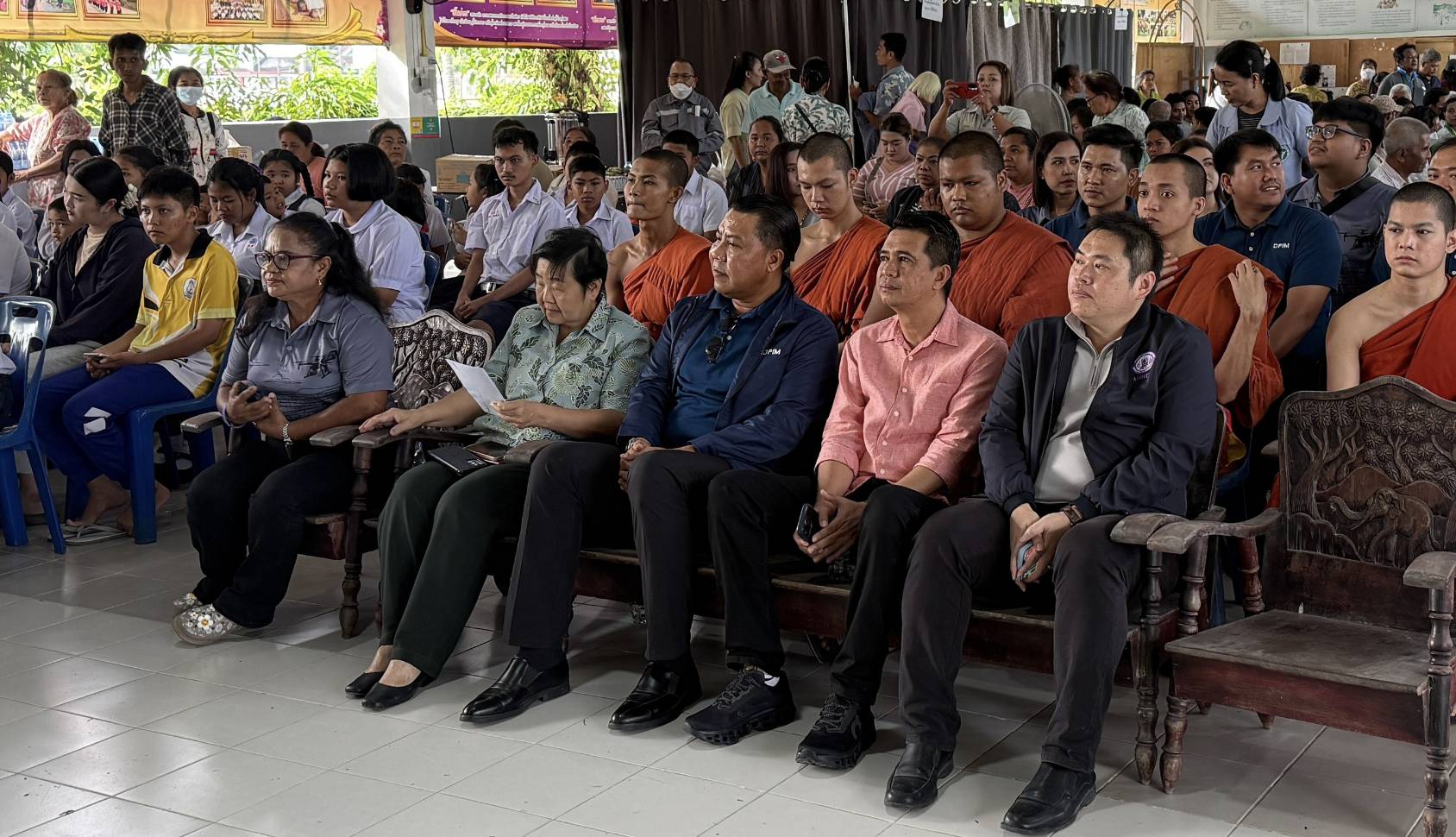 ผอ.สรข. 1 เข้าร่วมกิจกรรมตรวจสุขภาพและมอบทุนการศึกษา ประจำปี 2569 จัดโดย หจก. เลิศวัฒนา การโยธา