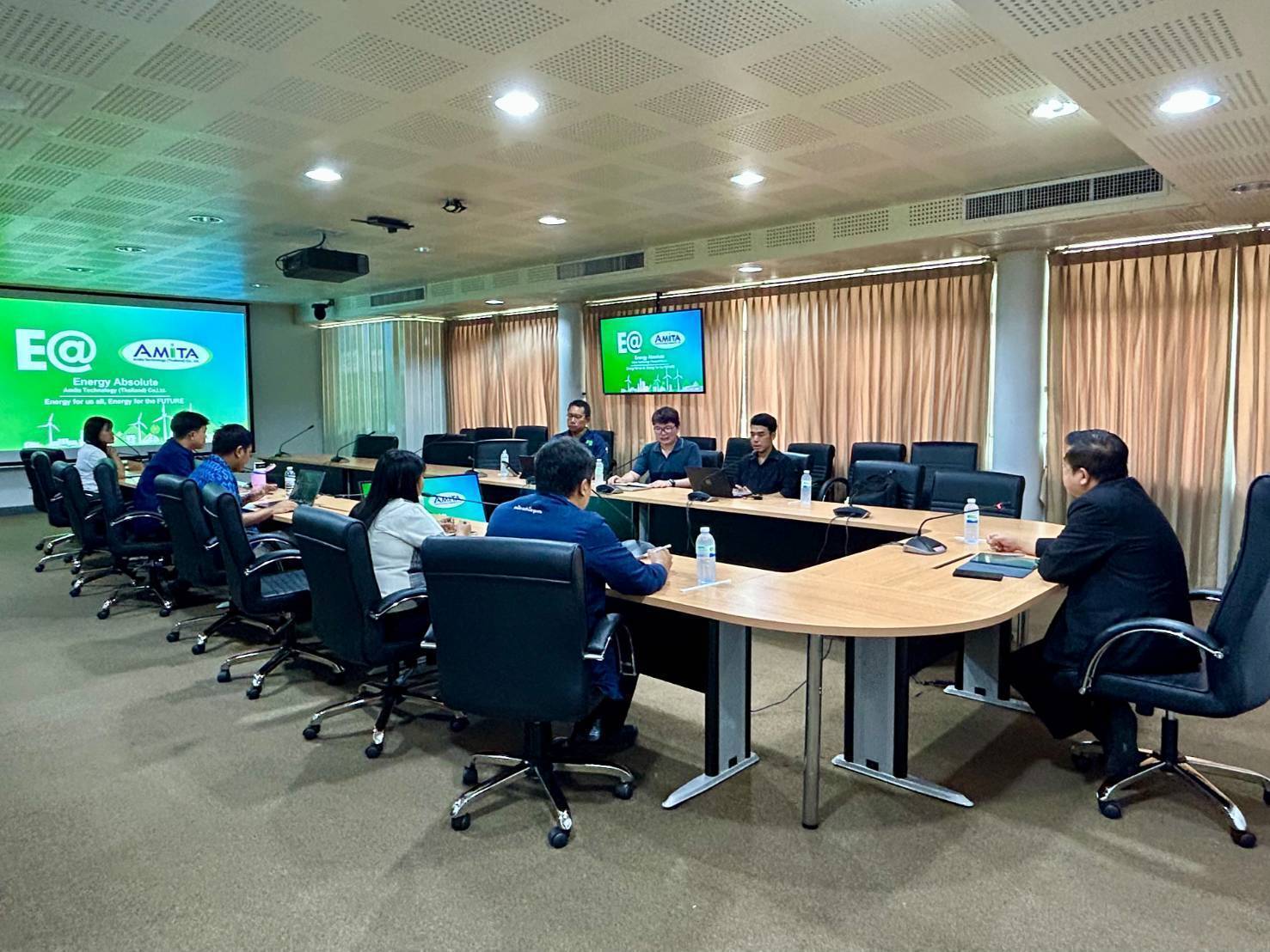 กนอ. ร่วมประชุมหารือกับผู้แทนจากบริษัท อมิตา เทคโนโลยี (ไทยแลนด์) จำกัด
