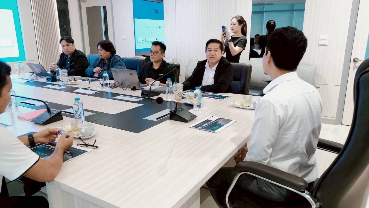 ผอ.กนอ. ร่วมประชุมหารือเกี่ยวกับการใช้ประโยชน์วัตถุดิบทดแทนทราย (M-Sand) ที่ได้จากการเพิ่มมูลค่าหินฝุ่นในกระบวนการผลิตหินอุตสาหกรรม