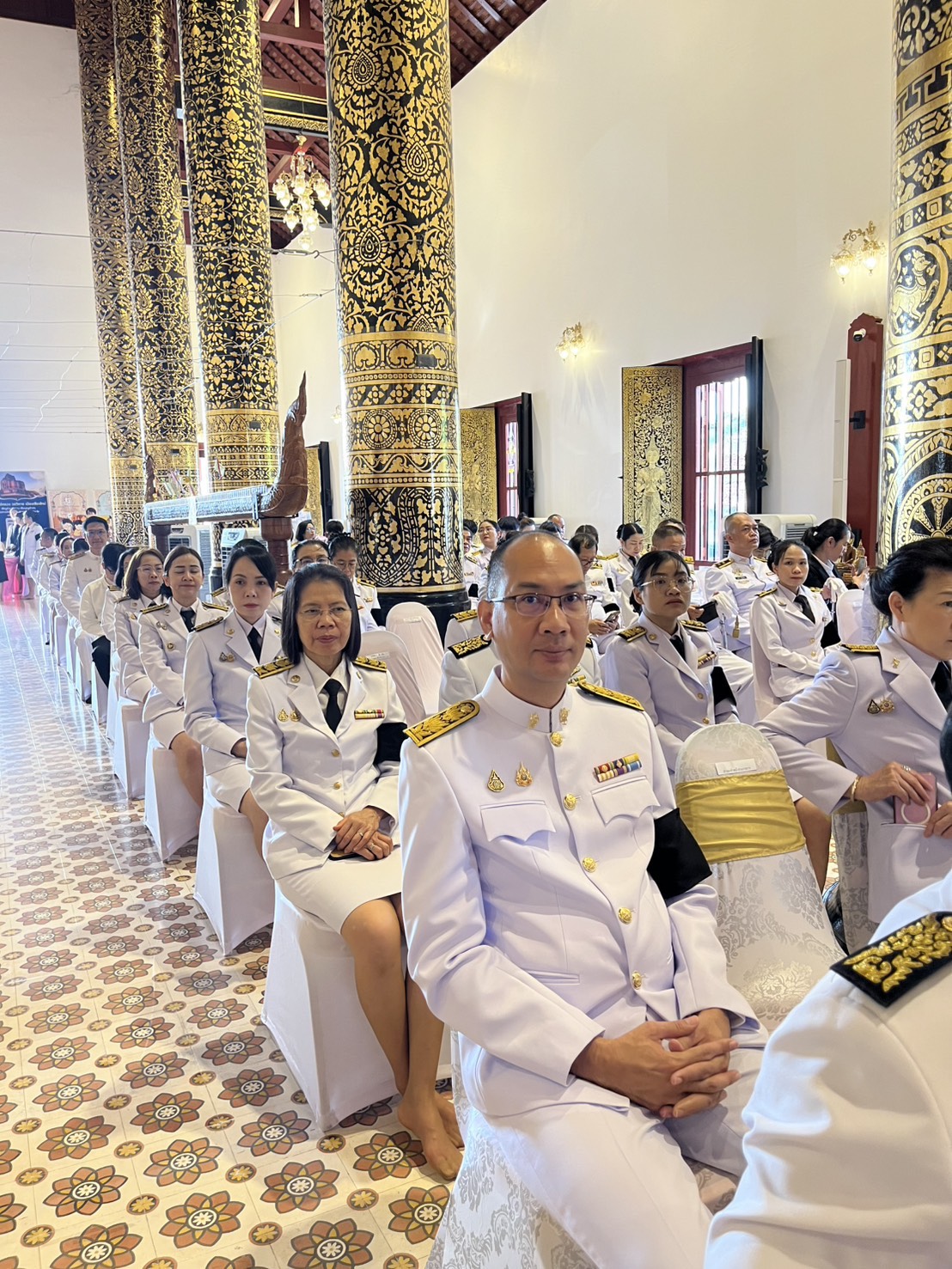 สรข.3 ร่วมพิธีสวดพระพุทธมนต์และทำบุญตักบาตรถวายพระราชกุศล เพื่อน้อมรำลึกพระมหากรุณาธิคุณ “สมเด็จพระนางเจ้ารำไพพรรณี”