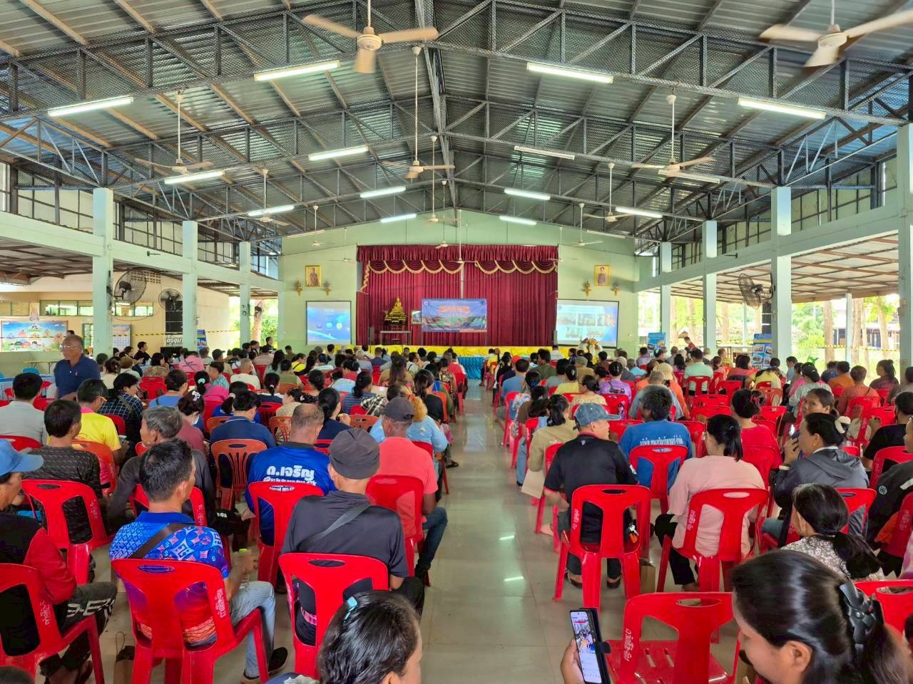 สรข.2 ร่วมชี้แจงการดำเนินโครงการในการจัดรับฟังความคิดเห็นของชุมชนในพื้นที่ขอประทานบัตร ของบริษัท มาทวีศิลาทอง จำกัด