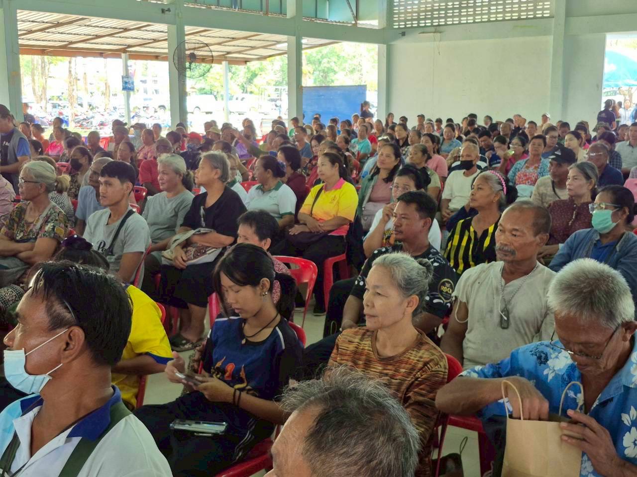 สรข.2 ร่วมชี้แจงการดำเนินโครงการในการจัดรับฟังความคิดเห็นของชุมชนในพื้นที่ขอประทานบัตร ของบริษัท มาทวีศิลาทอง จำกัด