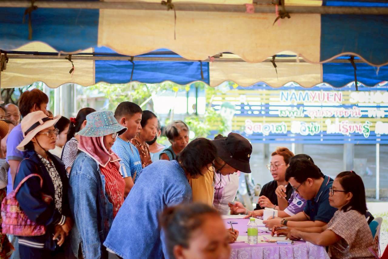 สรข.2 ร่วมชี้แจงการดำเนินโครงการในการจัดรับฟังความคิดเห็นของชุมชนในพื้นที่ขอประทานบัตร ของบริษัท มาทวีศิลาทอง จำกัด (2)