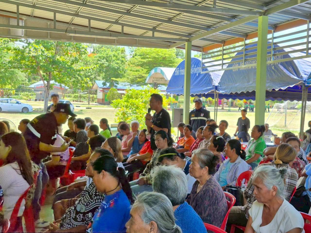 สรข.2 ร่วมชี้แจงการดำเนินโครงการในการจัดรับฟังความคิดเห็นของชุมชนในพื้นที่ขอประทานบัตร ของบริษัท ส.เขมราฐ อินดัสตรี้ จำกัด