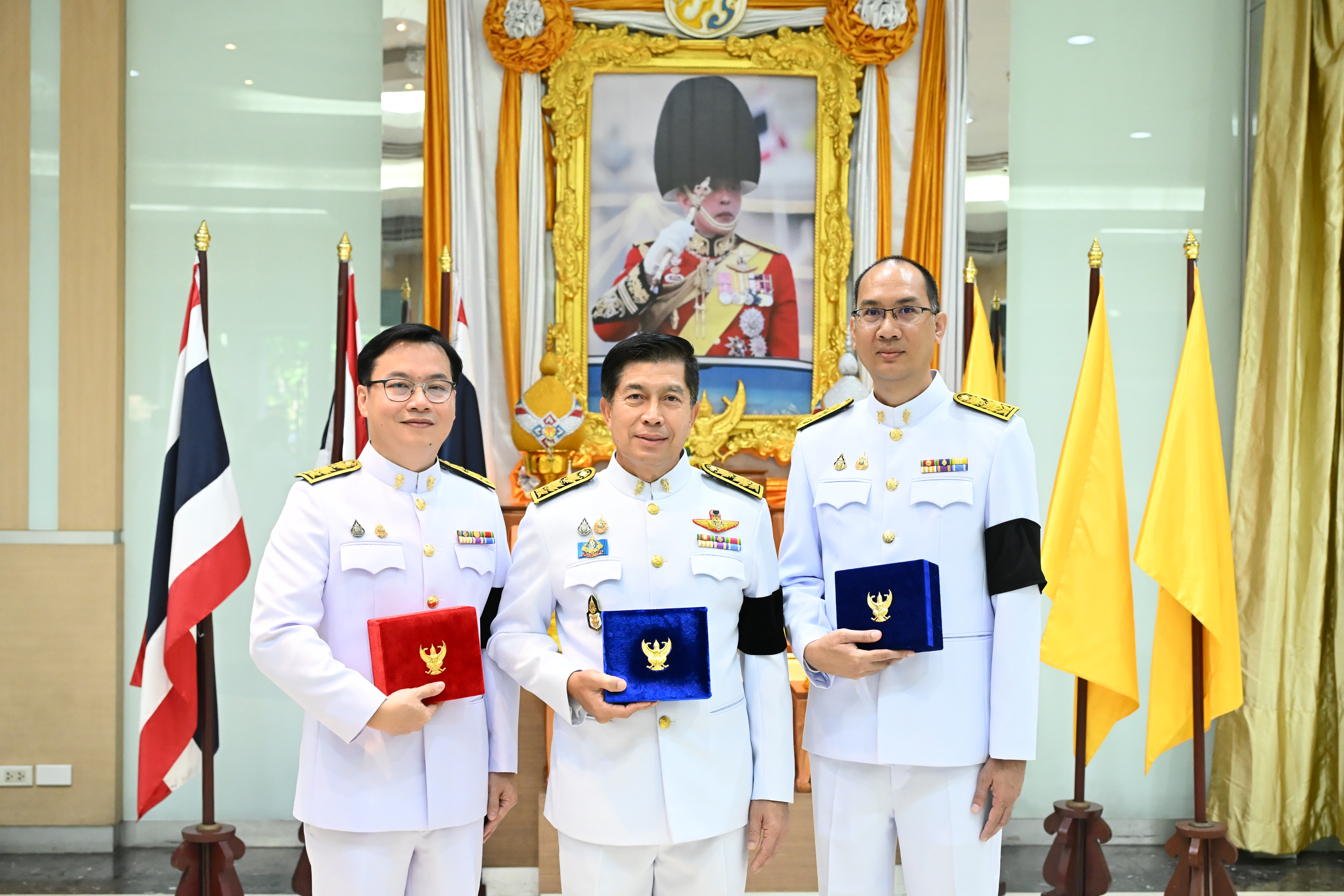 กพร. ร่วมพิธีรับพระราชทานเครื่องราชอิสริยาภรณ์ ประจำปี 2568