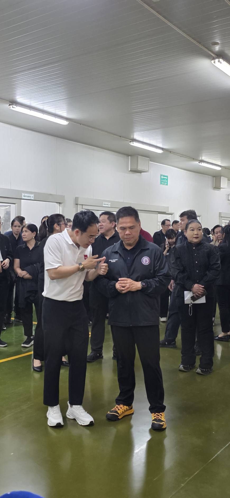 ผอ.กนอ. ร่วมติดตามคณะ รวอ.วราวุธ ในการลงพื้นที่ตรวจราชการ ณ จ.ฉะเชิงเทรา