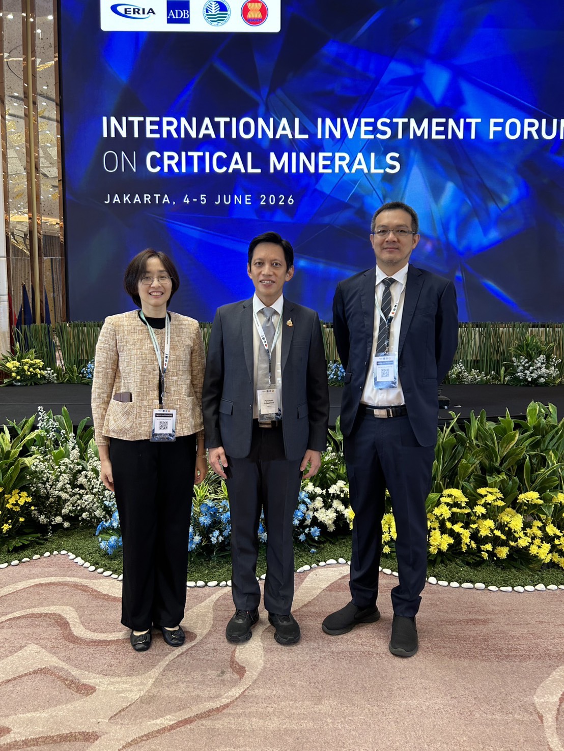 กพร. เข้าร่วมการประชุม International Investment Forum on Critical Minerals 2026