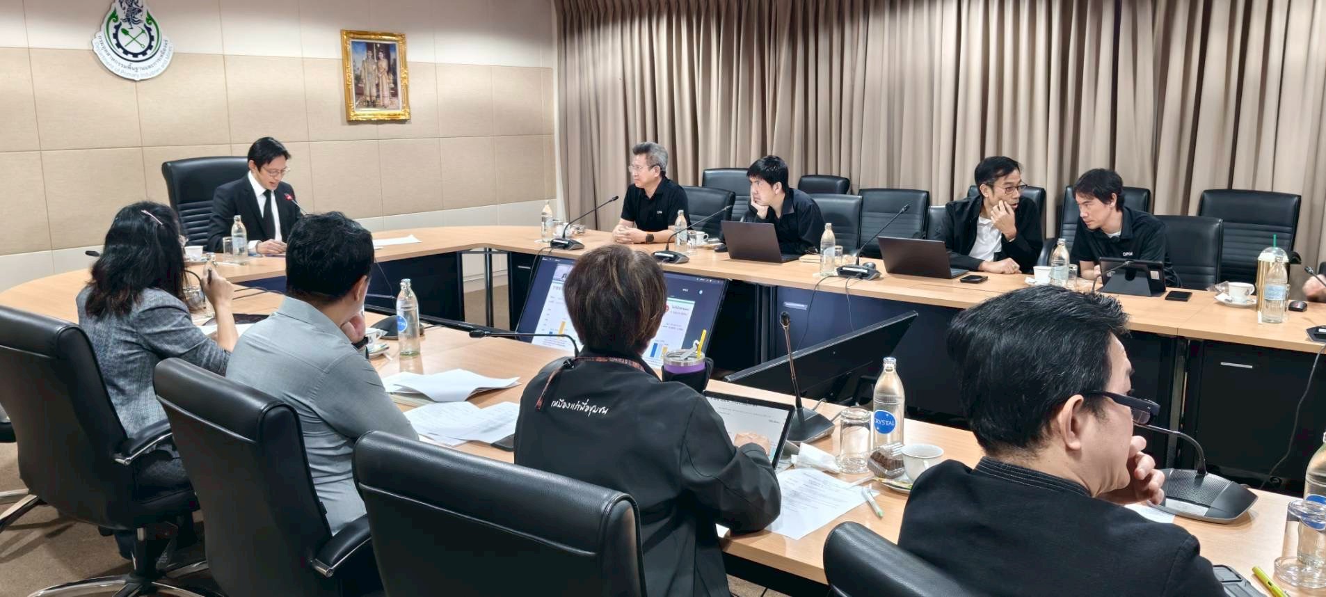 รพร.ปณตสรรค์ฯ เป็นประธานการประชุมคณะกรรมการเร่งรัดติดตามการใช้จ่ายเงินงบประมาณและผลการดำเนินงานของ กพร. ครั้งที่ 6/2569