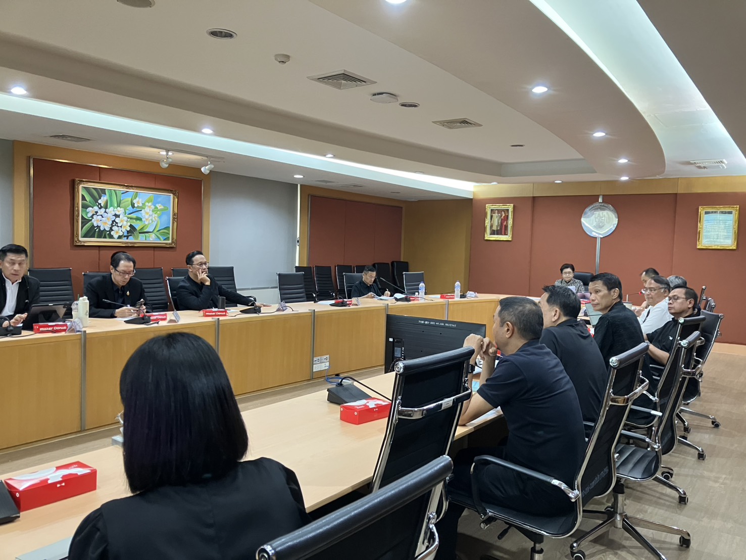รพร.อานันท์ ผอ.กม. และเจ้าหน้าที่ กม. เข้าร่วมประชุมคณะกรรมการปรับปรุงระเบียบว่าด้วยการจ่ายเงินสินบนรางวัลและ ค่าใช้จ่ายในการดำเนินงาน ตามกฎหมายที่อยู่ในความรับผิดชอบของ อก. ครั้งที่ 2/2569