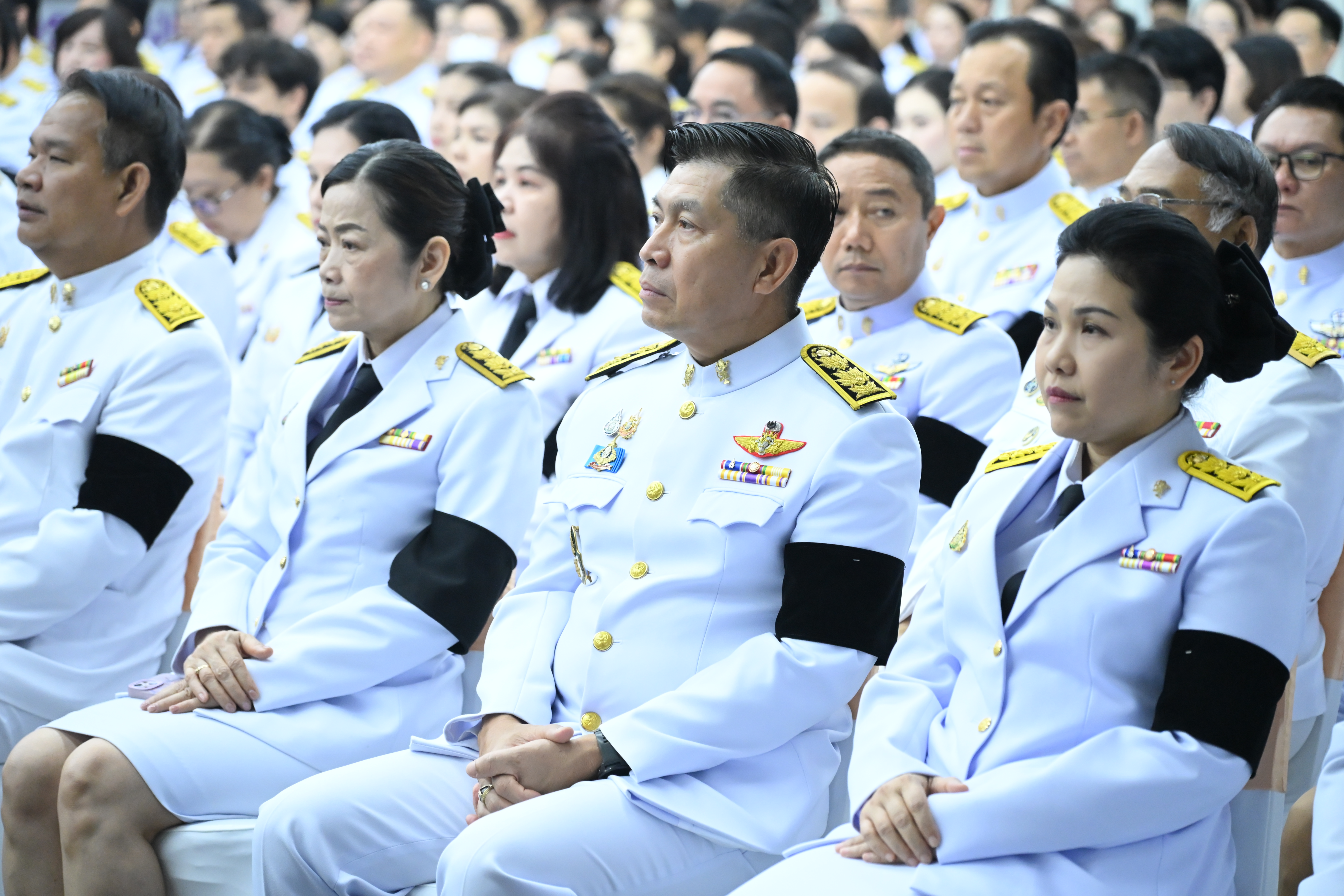 อพร. รพร.อานันท์ฯ พร้อมด้วยคณะผู้บริหาร และเจ้าหน้าที่ กพร. ร่วมพิธีบำเพ็ญกุศลสัตตมวาร 7 วัน เพื่ออุทิศถวายเป็นพระกุศลแด่สมเด็จพระเจ้าลูกเธอ เจ้าฟ้าพัชรกิติยาภา นเรนทิราเทพยวดี กรมหลวงราชสาริณีสิริพัชร มหาวัชรราชธิดา