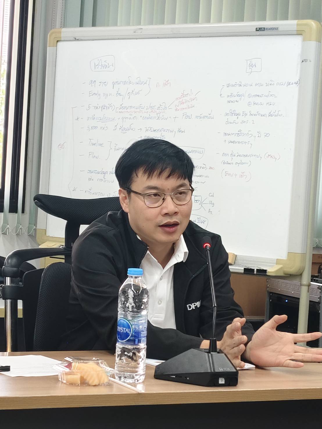 ผอ.กบส. ประชุมหารือร่วมกับกองโรคจากการประกอบอาชีพและสิ่งแวดล้อม กรมควบคุมโรค เพื่อขับเคลื่อนกลไกและมาตรการด้านการป้องกัน ควบคุมโรค และเฝ้าระวังผลกระทบต่อสุขภาพจากมลพิษสิ่งแวดล้อม