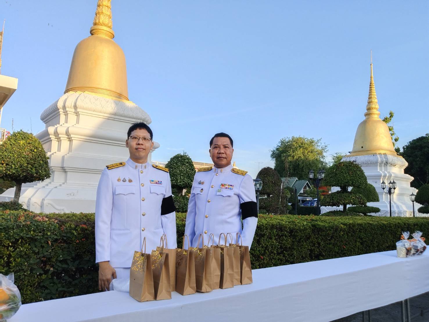 ผอ.สรข.1 ร่วมพิธีบำเพ็ญกุศลในวาระครบ 15 วัน (ปัณรสมวาร) แห่งการสิ้นพระชนม์ ถวายเป็นพระกุศลแด่สมเด็จพระเจ้าลูกเธอ เจ้าฟ้าพัชรกิติยาภา นเรนทิราเทพยวดี กรมหลวงราชสาริณีสิริพัชร มหาวัชรราชธิดา