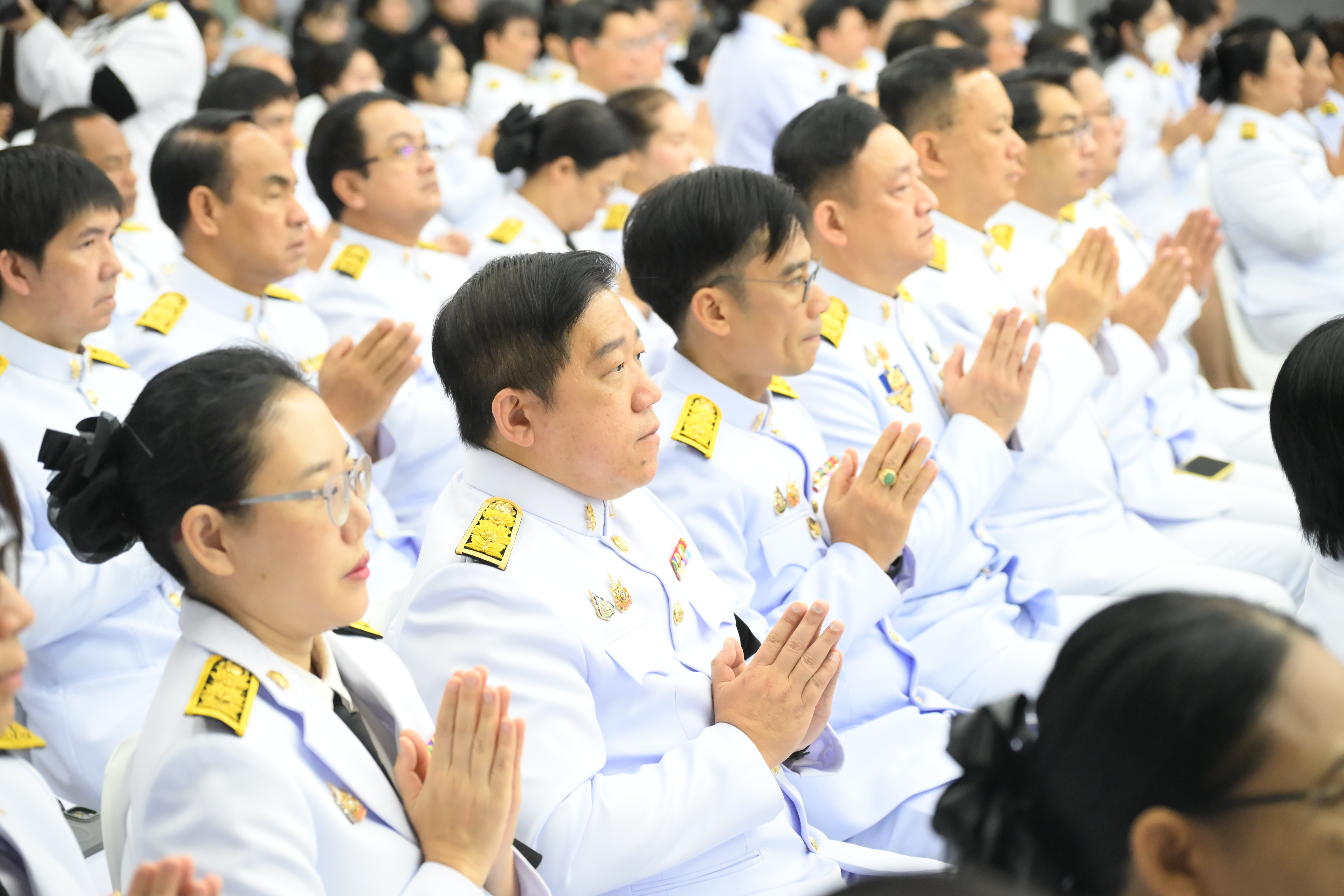 กพร. ร่วมพิธีบำเพ็ญกุศลปัณรสมวาร 15 วัน และทำบุญตักบาตร เพื่ออุทิศถวายเป็นพระกุศลแด่สมเด็จพระเจ้าลูกเธอ เจ้าฟ้าพัชรกิติยาภา นเรนทิราเทพยวดี กรมหลวงราชสาริณีสิริพัชร มหาวัชรราชธิดา