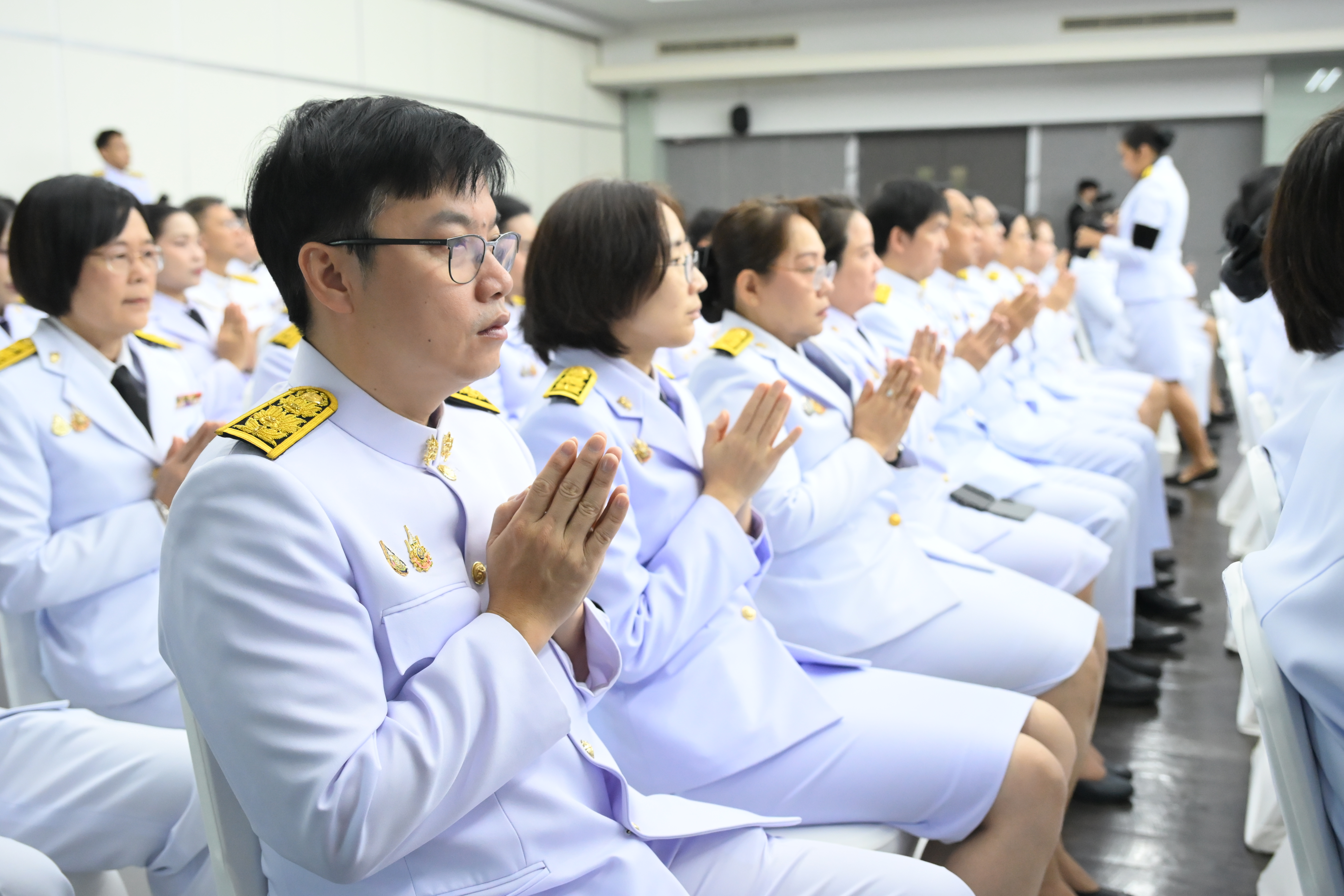 กพร. ร่วมพิธีบำเพ็ญกุศลปัณรสมวาร 15 วัน และทำบุญตักบาตร เพื่ออุทิศถวายเป็นพระกุศลแด่สมเด็จพระเจ้าลูกเธอ เจ้าฟ้าพัชรกิติยาภา นเรนทิราเทพยวดี กรมหลวงราชสาริณีสิริพัชร มหาวัชรราชธิดา