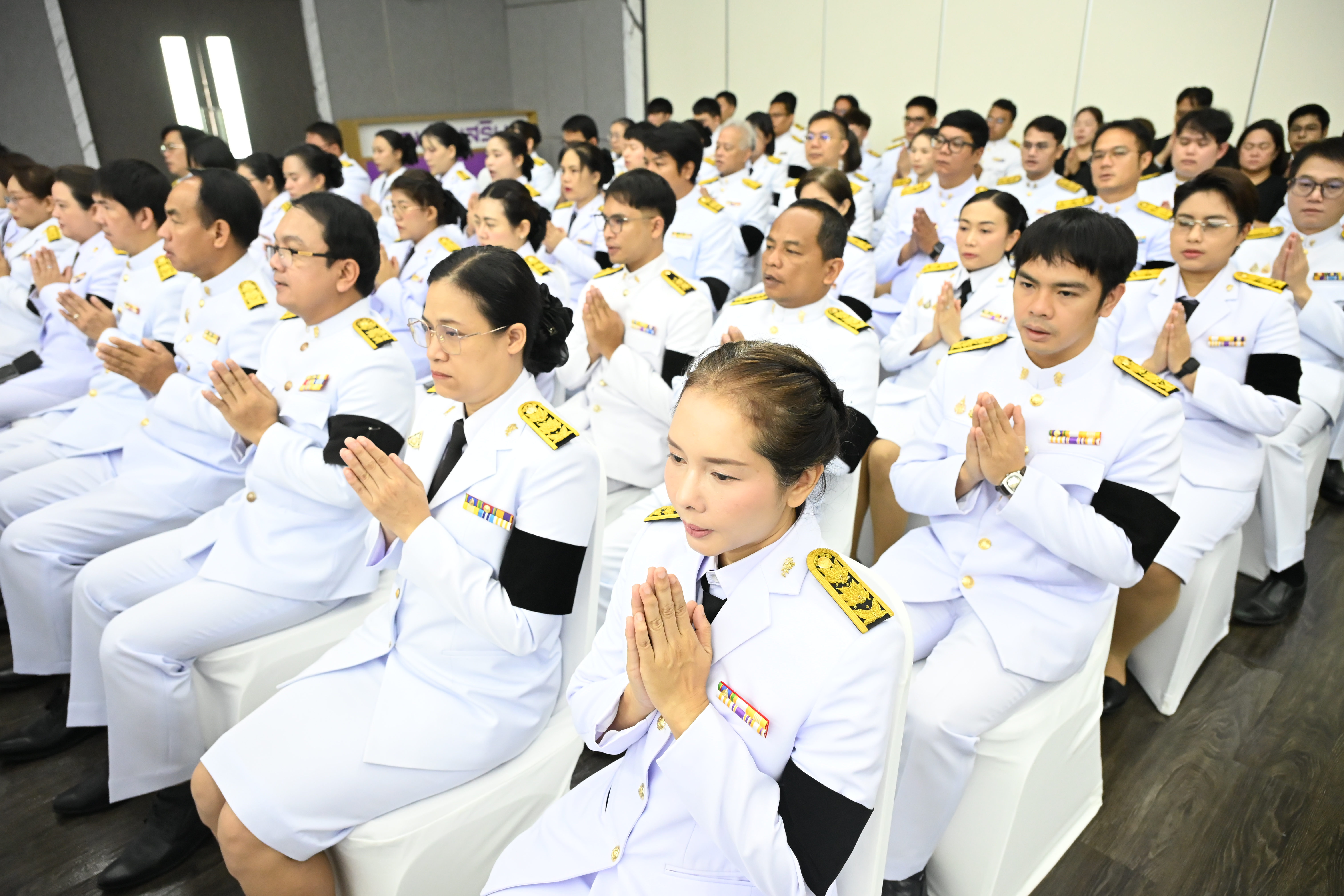 กพร. ร่วมพิธีบำเพ็ญกุศลปัณรสมวาร 15 วัน และทำบุญตักบาตร เพื่ออุทิศถวายเป็นพระกุศลแด่สมเด็จพระเจ้าลูกเธอ เจ้าฟ้าพัชรกิติยาภา นเรนทิราเทพยวดี กรมหลวงราชสาริณีสิริพัชร มหาวัชรราชธิดา