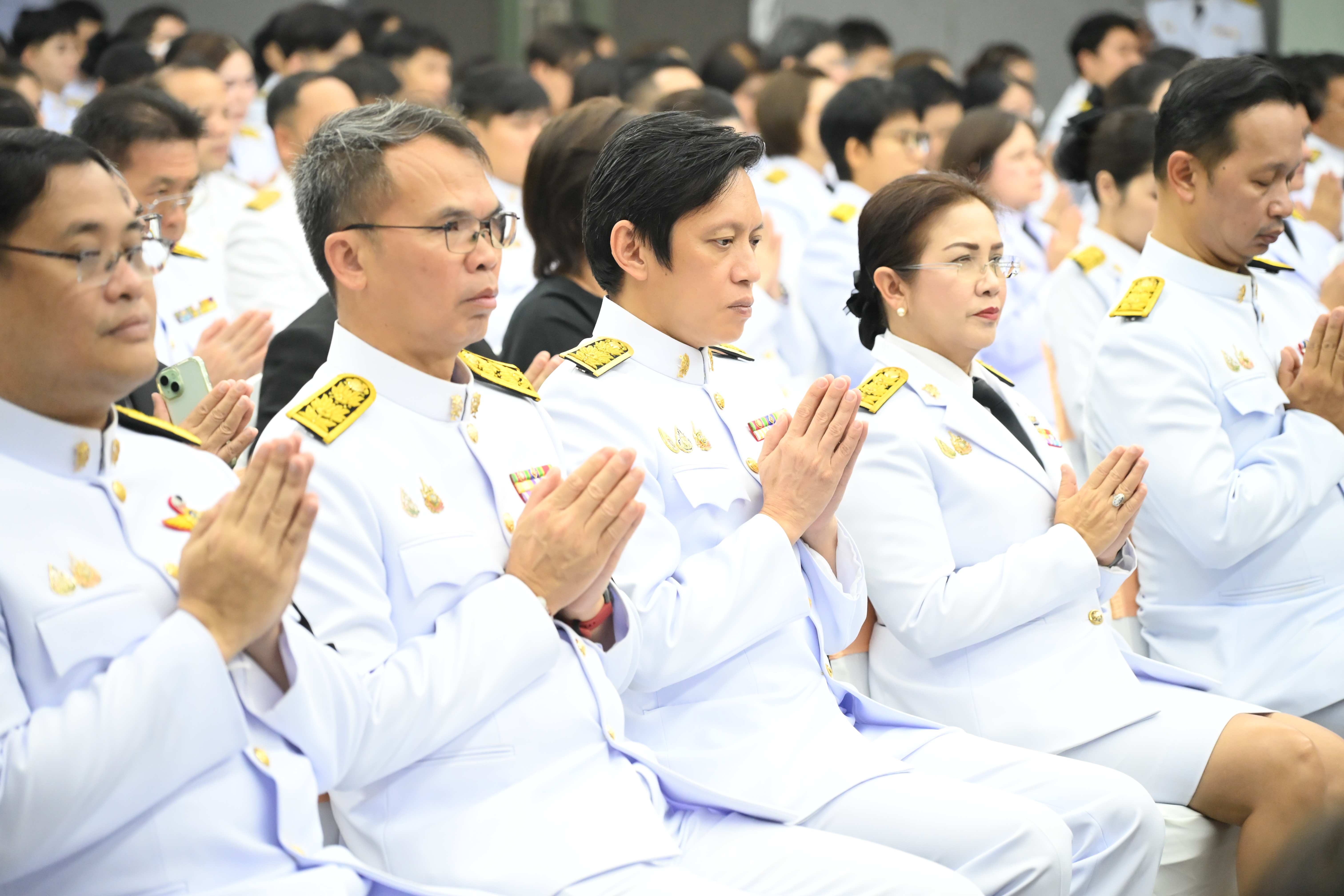 กพร. ร่วมพิธีบำเพ็ญกุศลปัณรสมวาร 15 วัน และทำบุญตักบาตร เพื่ออุทิศถวายเป็นพระกุศลแด่สมเด็จพระเจ้าลูกเธอ เจ้าฟ้าพัชรกิติยาภา นเรนทิราเทพยวดี กรมหลวงราชสาริณีสิริพัชร มหาวัชรราชธิดา