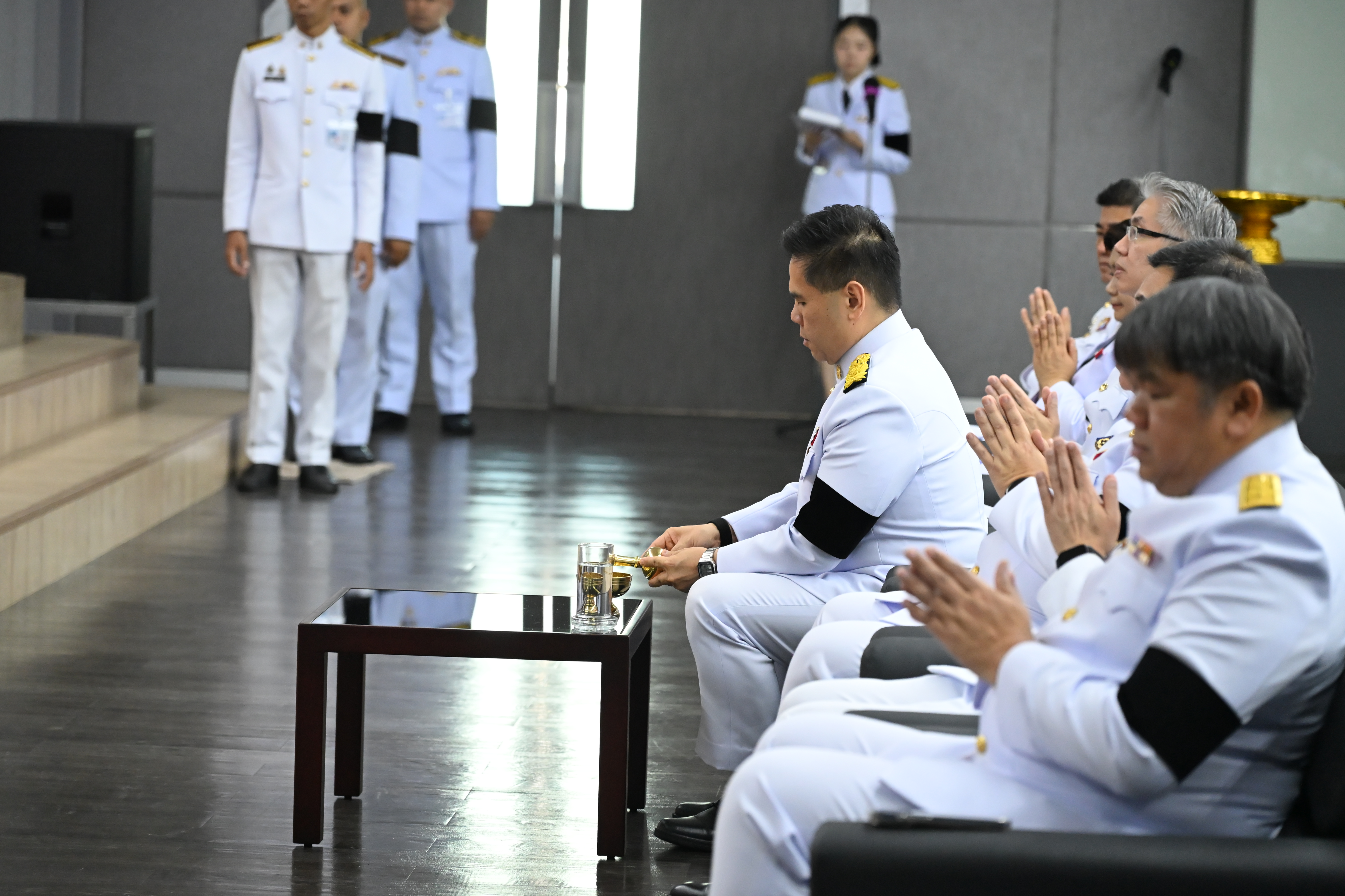 กพร. ร่วมพิธีบำเพ็ญกุศลปัณรสมวาร 15 วัน และทำบุญตักบาตร เพื่ออุทิศถวายเป็นพระกุศลแด่สมเด็จพระเจ้าลูกเธอ เจ้าฟ้าพัชรกิติยาภา นเรนทิราเทพยวดี กรมหลวงราชสาริณีสิริพัชร มหาวัชรราชธิดา