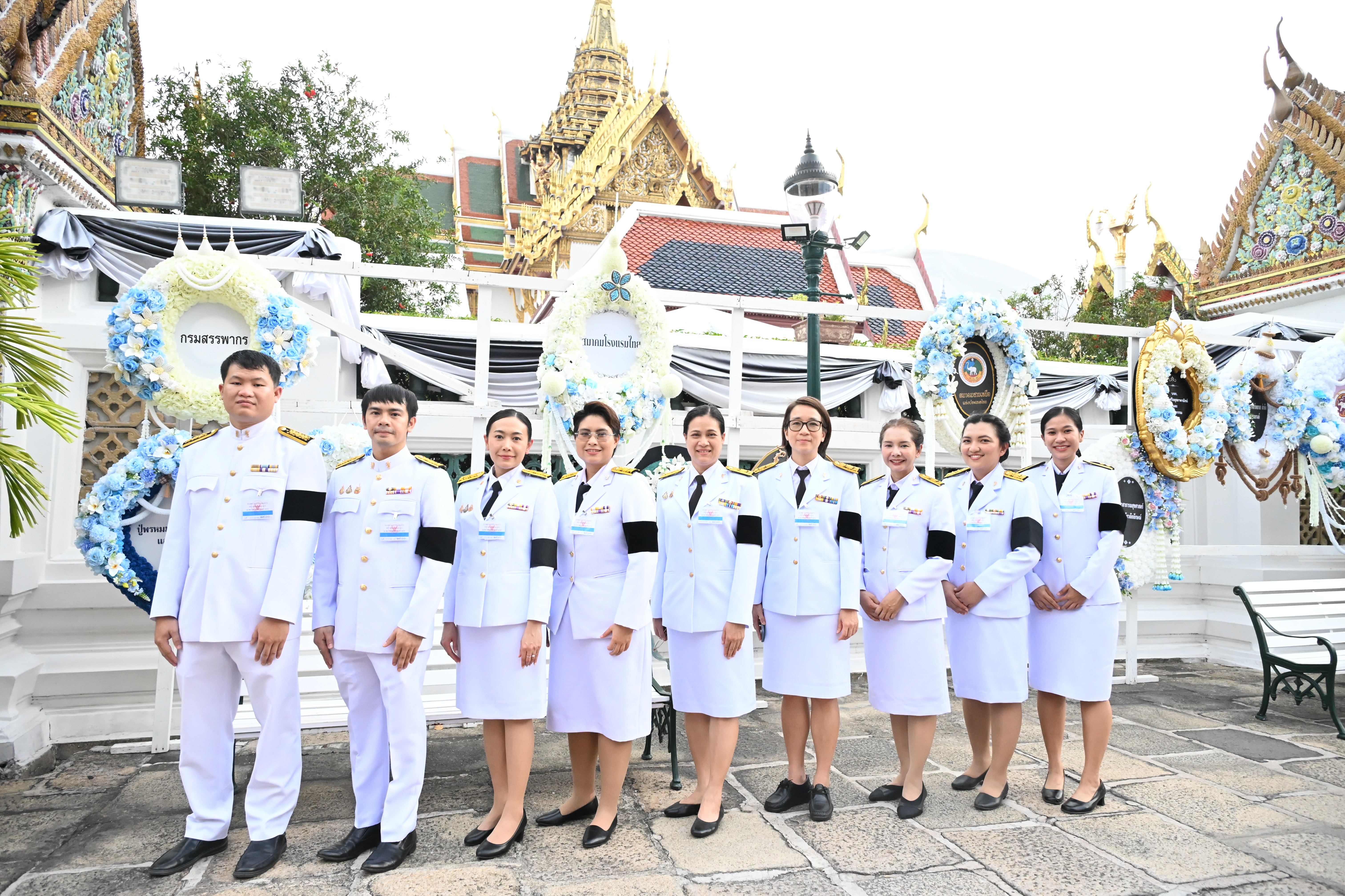 กพร. เข้าร่วมในโอกาสที่ อก. ได้รับพระราชทานพระบรมราชานุญาตให้ร่วมเป็นเจ้าภาพพระพิธีธรรมสวดพระอภิธรรมพระบรมศพ สมเด็จพระนางเจ้าสิริกิติ์ พระบรมราชินีนาถ พระบรมราชชนนีพันปีหลวง