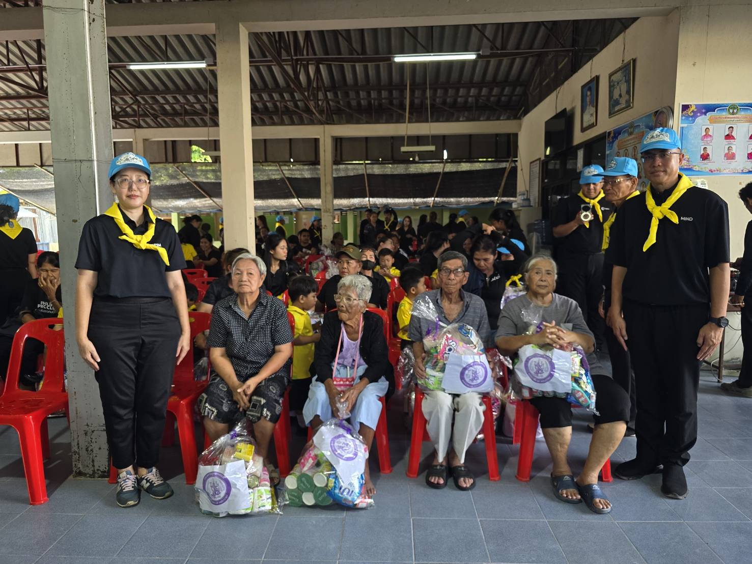 กพร. ร่วมกิจกรรมจิตอาสา \"อุตสาหกรรมรวมใจ เติมสุขทุกช่วงวัย\"