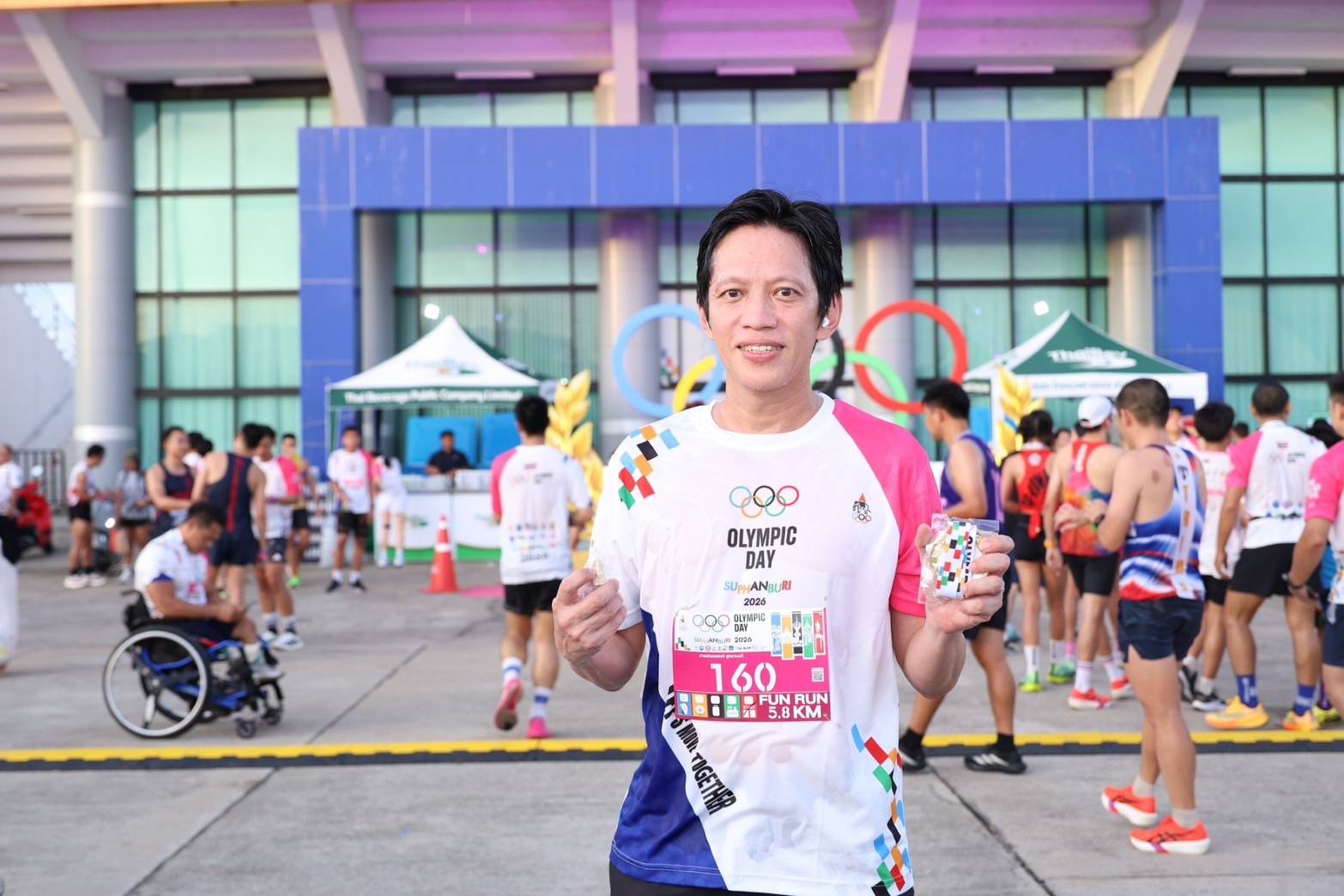 กพร. ร่วมกิจกรรมเดิน-วิ่ง OLYMPIC DAY SUPHANBURI 2026