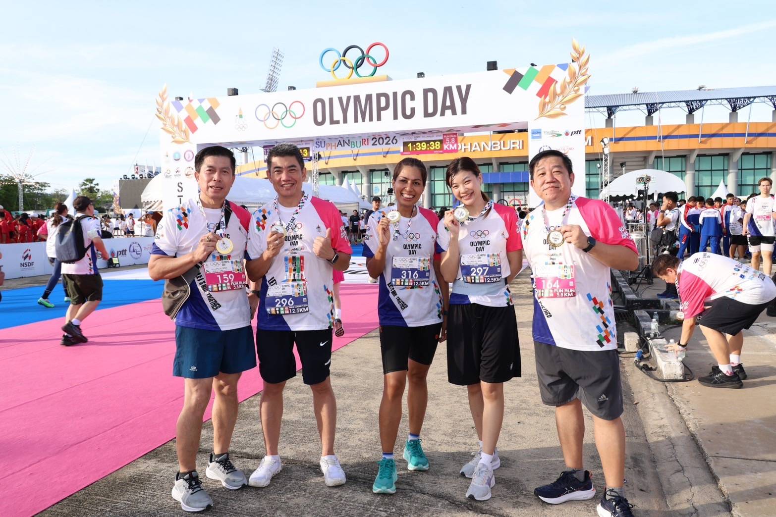กพร. ร่วมกิจกรรมเดิน-วิ่ง OLYMPIC DAY SUPHANBURI 2026