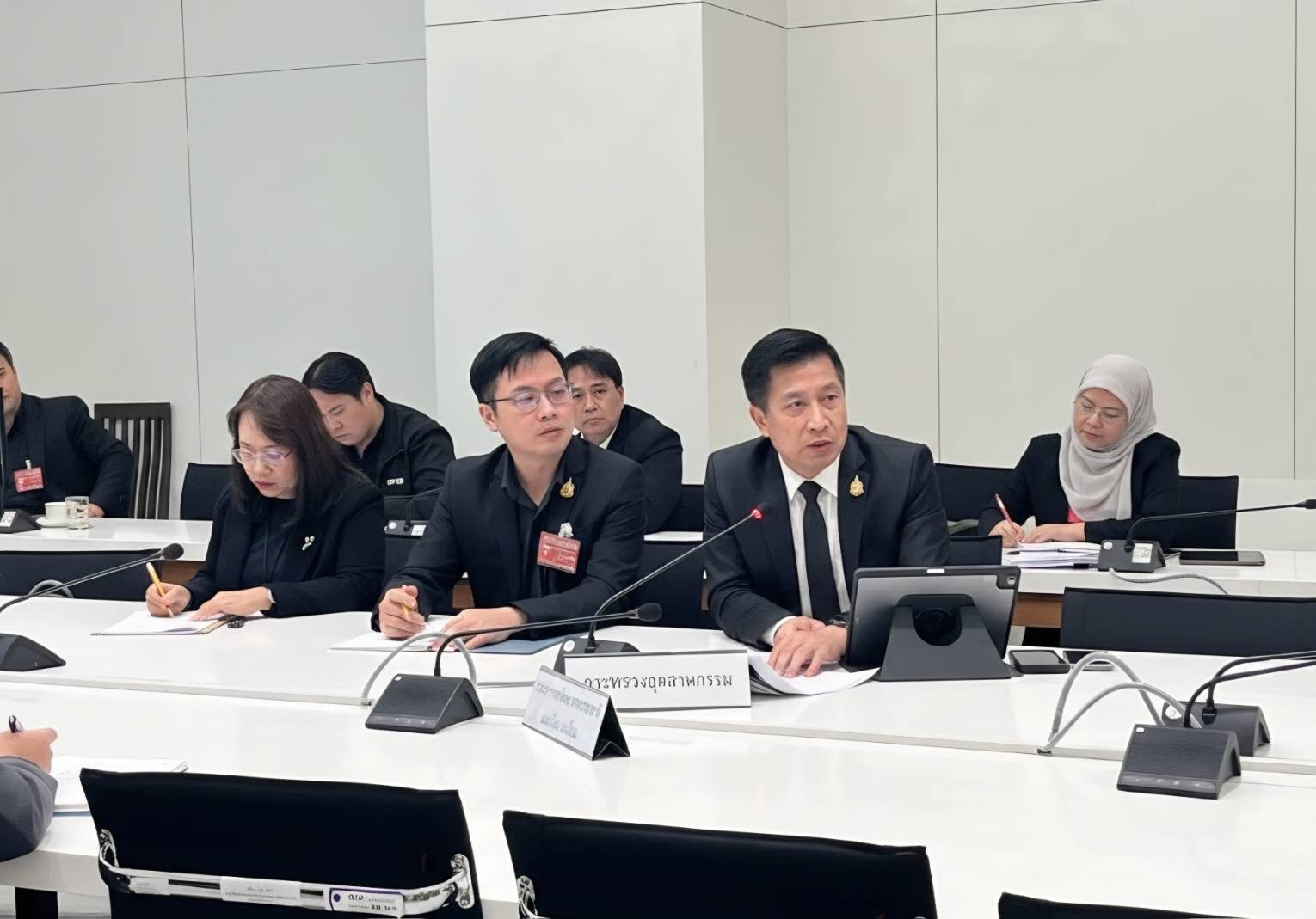 กพร. ร่วมประชุมคณะอนุกรรมาธิการพิจารณาศึกษามลพิษทางน้ำข้ามแดน ในคณะกรรมาธิการการป้องกันและบรรเทาสาธารณภัย สภาผู้แทนราษฎร