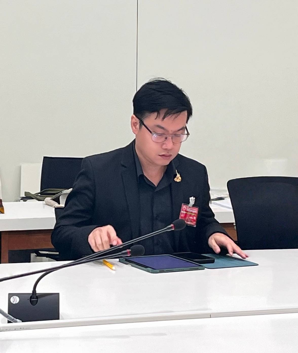 กพร. ร่วมประชุมคณะอนุกรรมาธิการพิจารณาศึกษามลพิษทางน้ำข้ามแดน ในคณะกรรมาธิการการป้องกันและบรรเทาสาธารณภัย สภาผู้แทนราษฎร