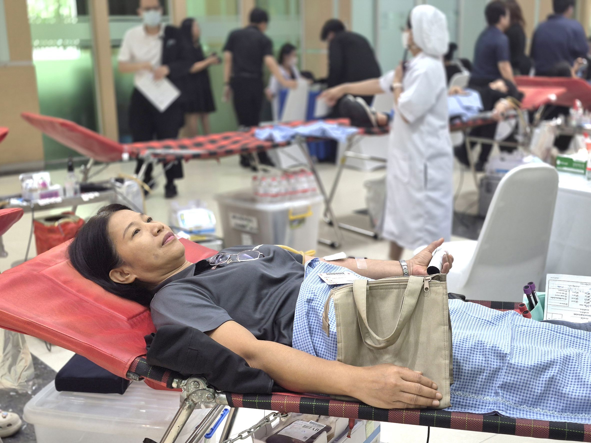 กพร. ร่วมกิจกรรมบริจาคโลหิตเฉลิมพระเกียรติสมเด็จพระอริยวงศาคตญาณ สมเด็จพระสังฆราชสกลมหาสังฆปริณายก