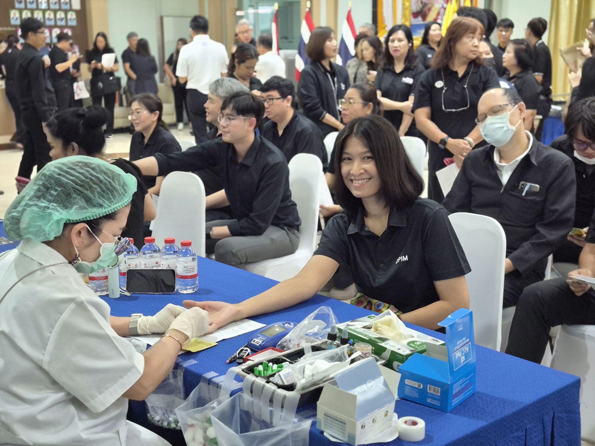 กพร. ร่วมกิจกรรมบริจาคโลหิตเฉลิมพระเกียรติสมเด็จพระอริยวงศาคตญาณ สมเด็จพระสังฆราชสกลมหาสังฆปริณายก