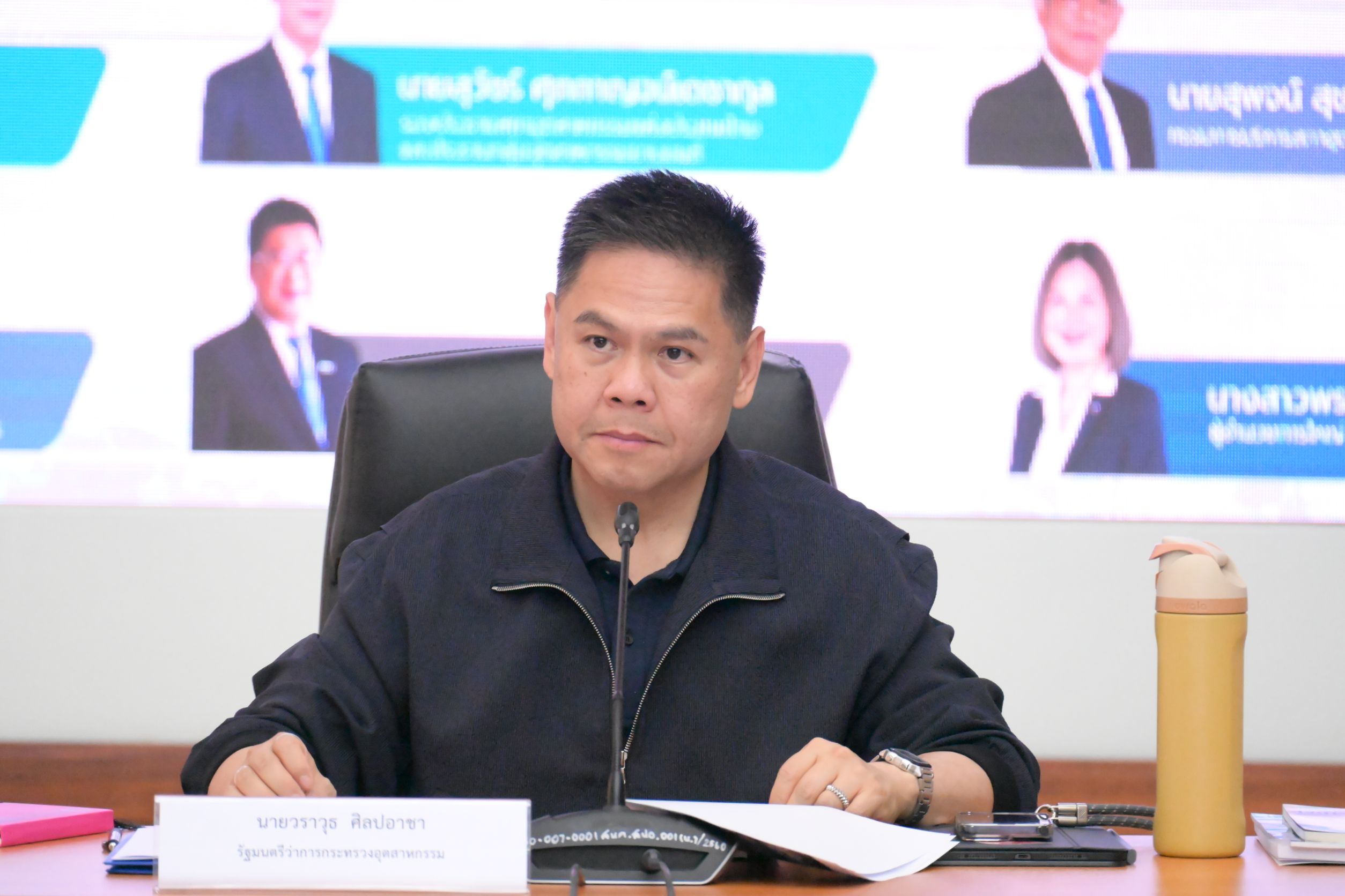 กพร. ร่วมคณะ รวอ.วราวุธ ในโอกาสคณะผู้บริหารสภาอุตสาหกรรมแห่งประเทศไทยเข้าพบ