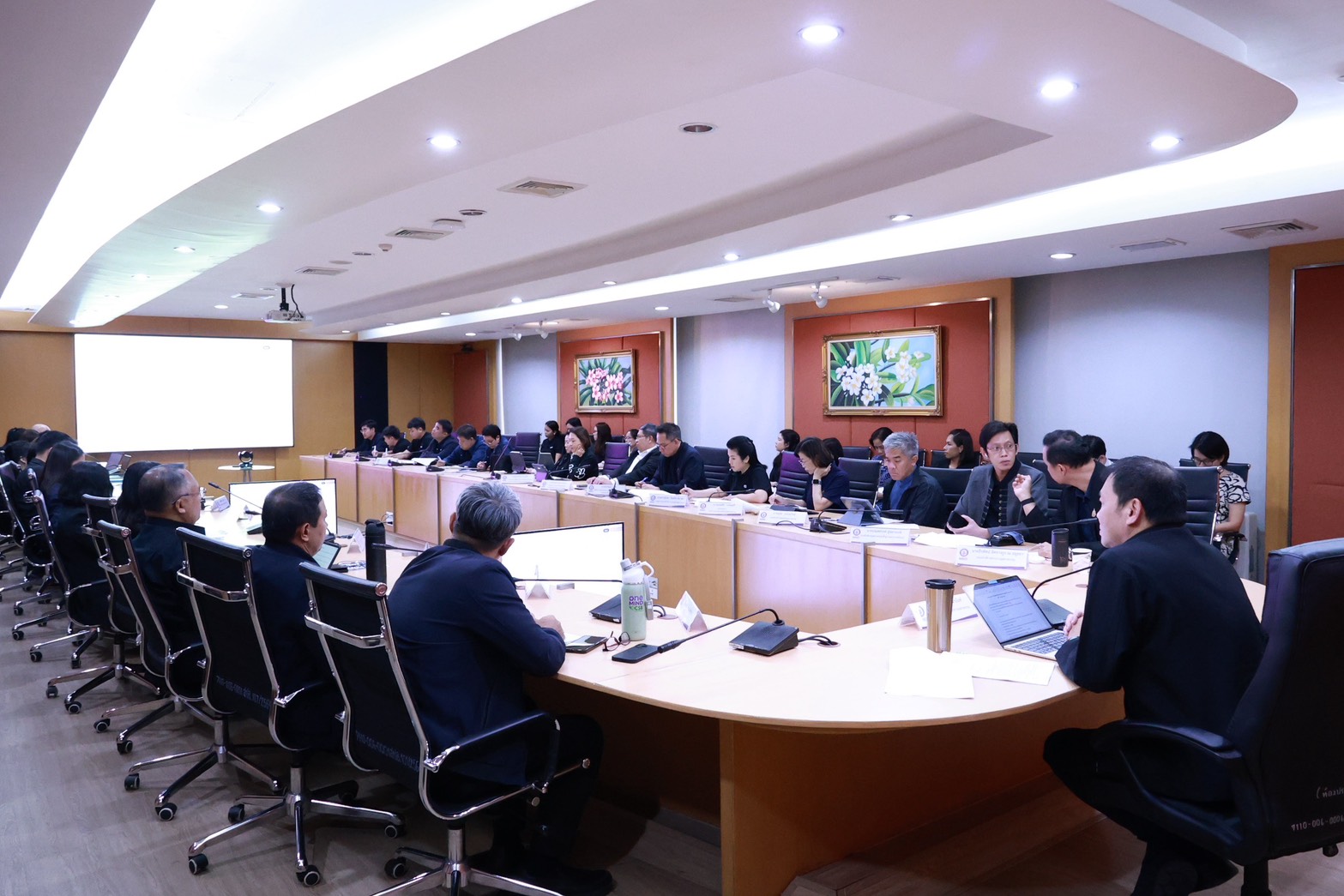 รพร.ปณตสรรค์ฯ พร้อมด้วยเจ้าหน้าที่ กว. เข้าร่วมประชุมศูนย์บริหารสถานการณ์วิกฤต อก. (Crisis Management Center) ครั้งที่ 1/2569