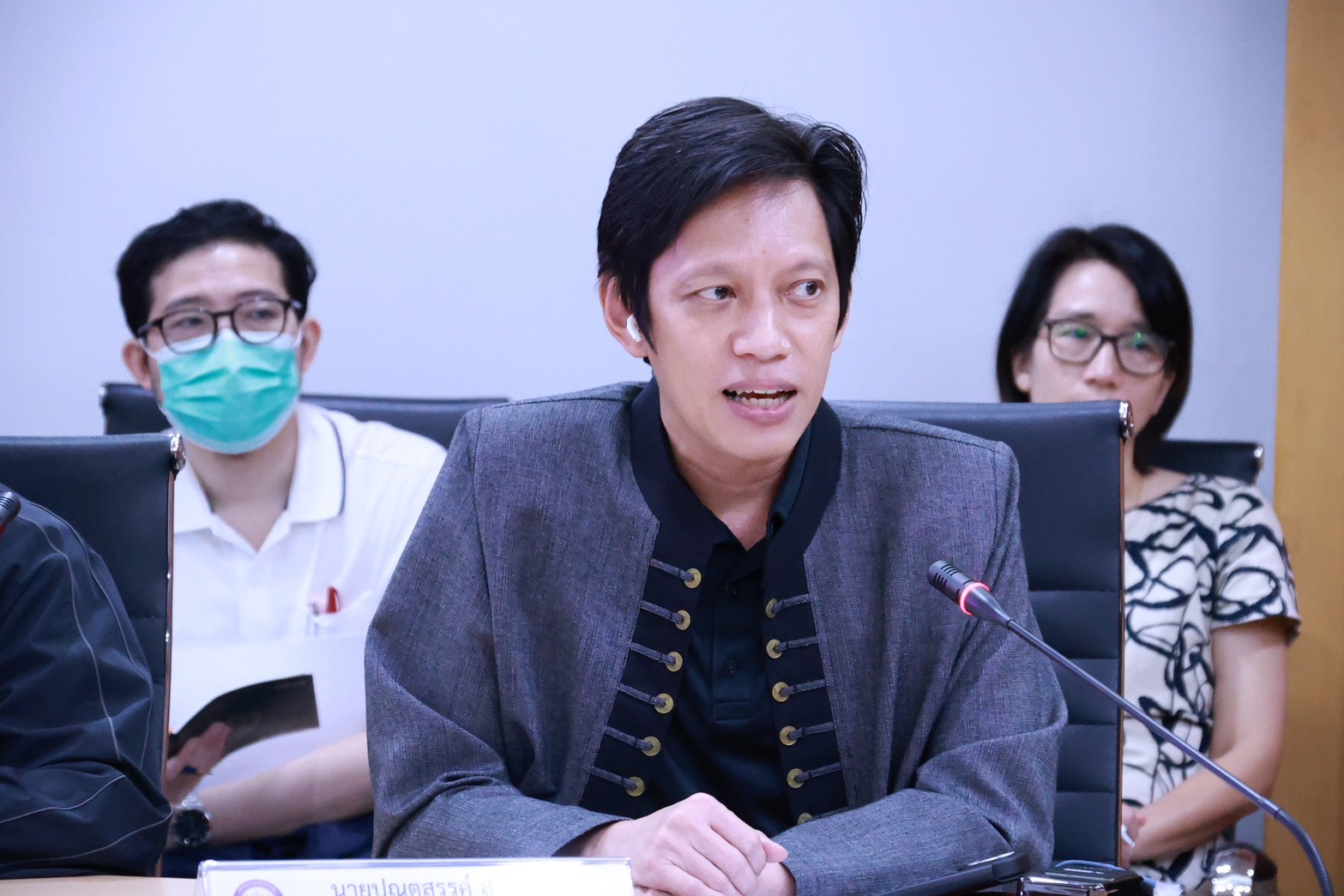 รพร.ปณตสรรค์ฯ พร้อมด้วยเจ้าหน้าที่ กว. เข้าร่วมประชุมศูนย์บริหารสถานการณ์วิกฤต อก. (Crisis Management Center) ครั้งที่ 1/2569