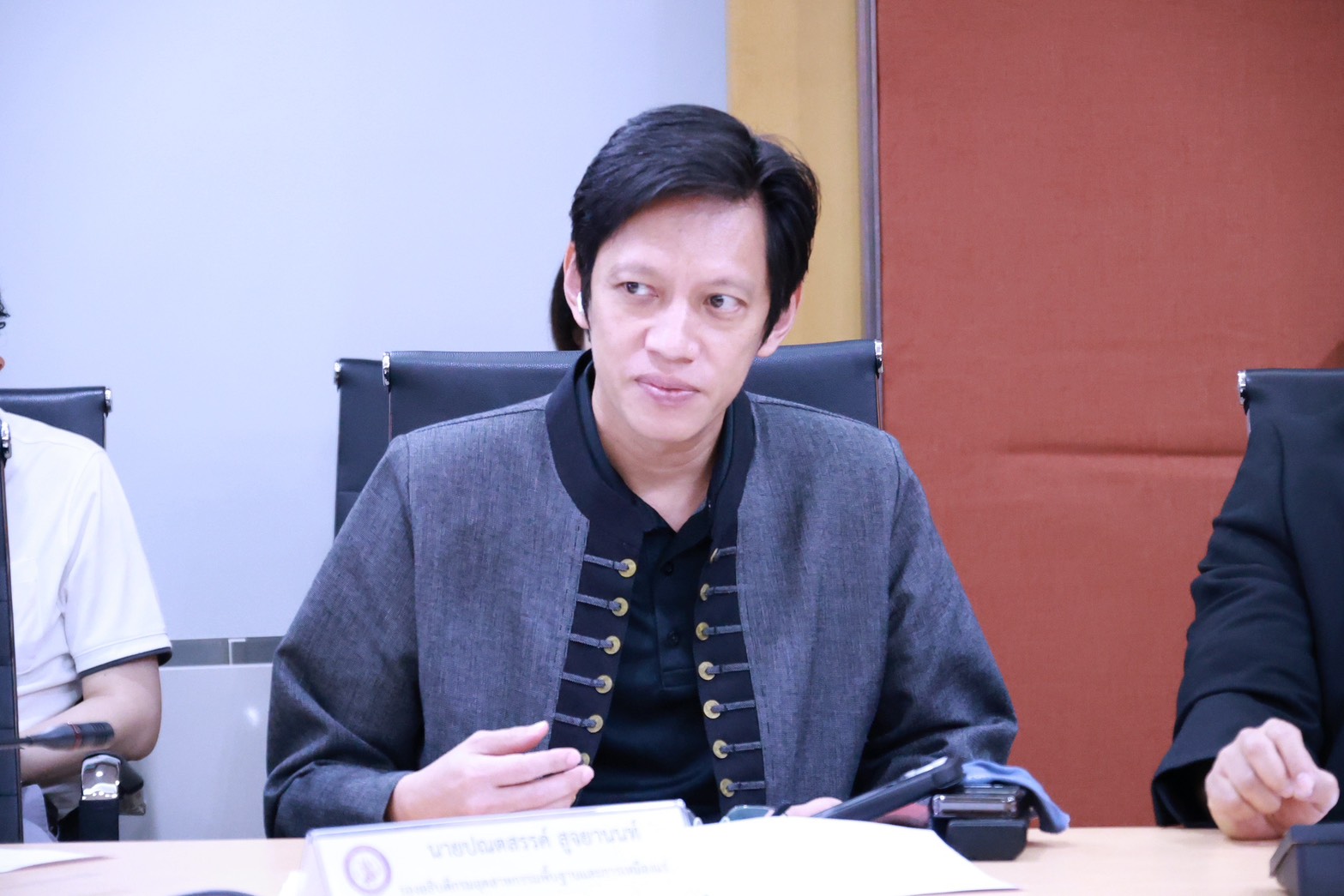 รพร.ปณตสรรค์ฯ พร้อมด้วยเจ้าหน้าที่ กว. เข้าร่วมประชุมศูนย์บริหารสถานการณ์วิกฤต อก. (Crisis Management Center) ครั้งที่ 1/2569