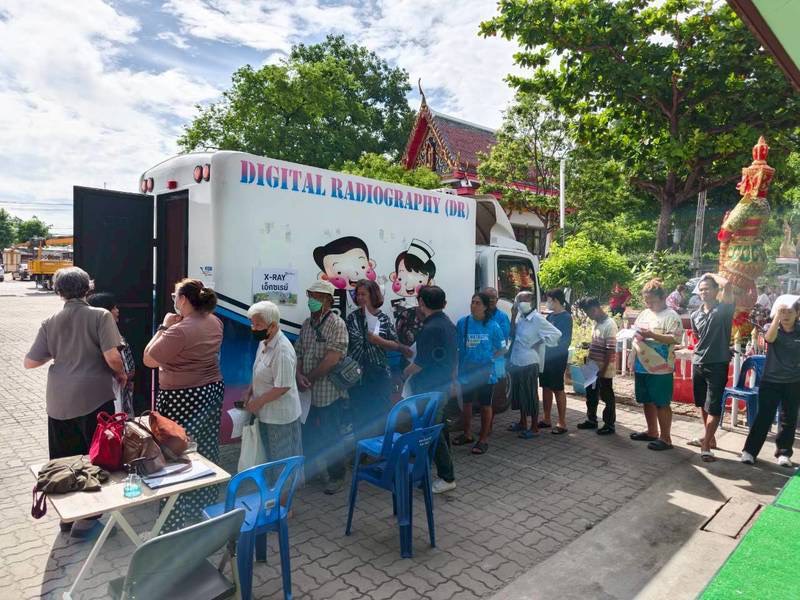 ผอ.สรข.8 เข้าร่วมกิจกรรม "โครงการตรวจคัดกรองสุขภาพเชิงรุกในชุมชน เพื่อคนห้วยกะปิ ปี 2569 เหมืองแร่ปลอดภัยห่วงใยประชาชนปีที่ 9”