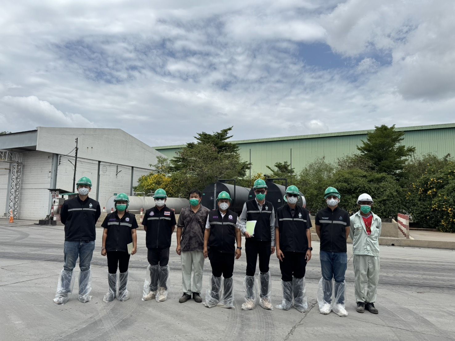 สรข.7 ร่วมตรวจสอบและติดตามการแก้ไขปัญหาการร้องเรียนเรื่องกลิ่นเหม็นจากการประกอบกิจการโรงงานและประกอบโลหกรรม ของบริษัท ปัญญารักษา จำกัด