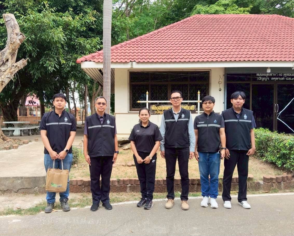 สรข.7 ร่วมตรวจสอบและติดตามการแก้ไขปัญหาการร้องเรียนเรื่องกลิ่นเหม็นจากการประกอบกิจการโรงงานและประกอบโลหกรรม ของบริษัท ปัญญารักษา จำกัด