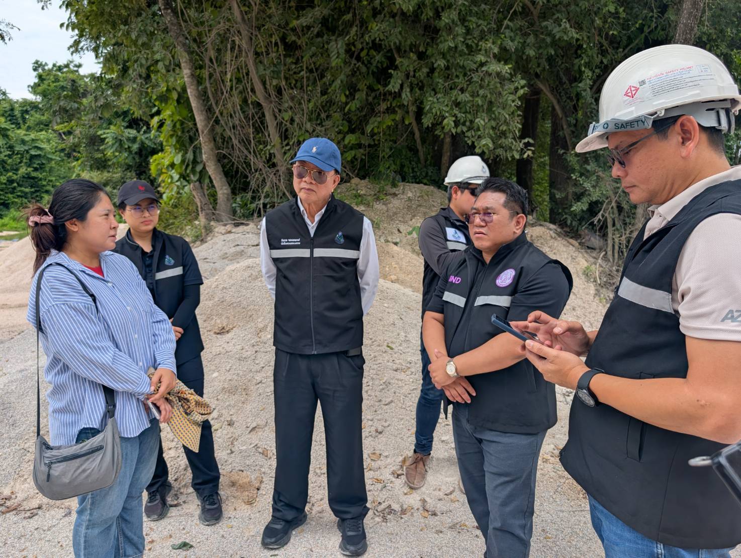 สรข.5 ร่วมตรวจสอบและดำเนินคดีกรณีได้รับแจ้งเรื่องร้องเรียนการประกอบกิจการโรงงานโม่ บด หรือย่อยหินโดยไม่ได้รับอนุญาต ในพื้นที่ จ.กำเเพงเพชร