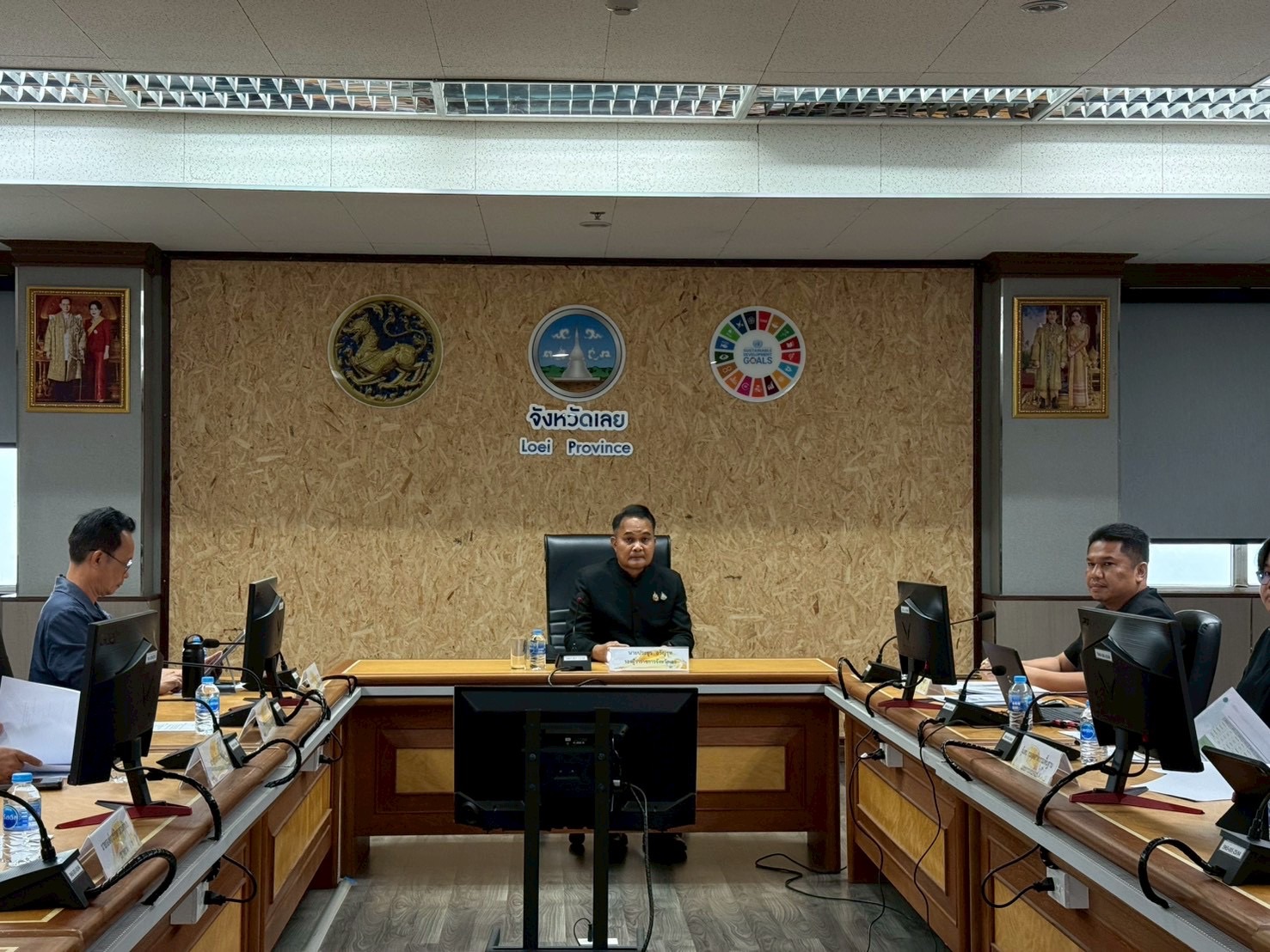 กบส. และ สรข.2 ร่วมประชุมคณะทำงานเก็บตัวอย่างน้ำเพื่อตรวจสอบวิเคราะห์คุณภาพน้ำในบริเวณโดยรอบ บริษัท ทุ่งคำ จำกัด