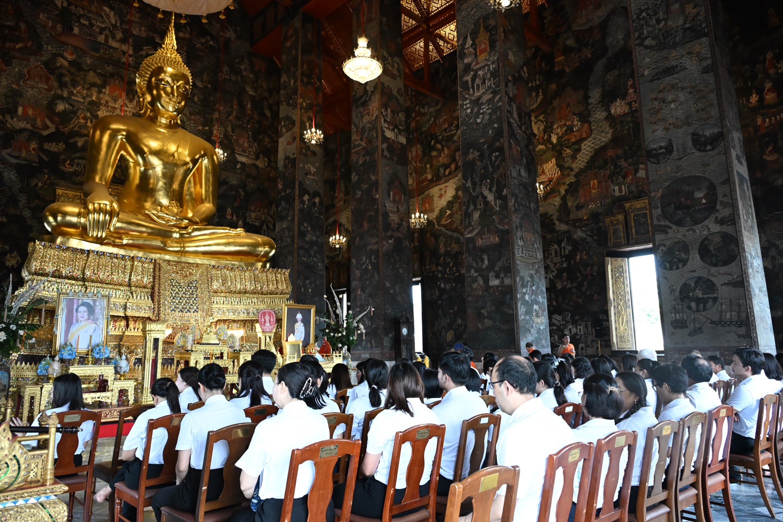 อพร. เป็นประธานในพิธีถวายเทียนพรรษา พร้อมเครื่องไทยธรรม ในกิจกรรมภายใต้โครงการส่งเสริมพระพุทธศาสนา เนื่องในวันอาสาฬหบูชาและวันเข้าพรรษา ประจำปี พ.ศ. 2569
