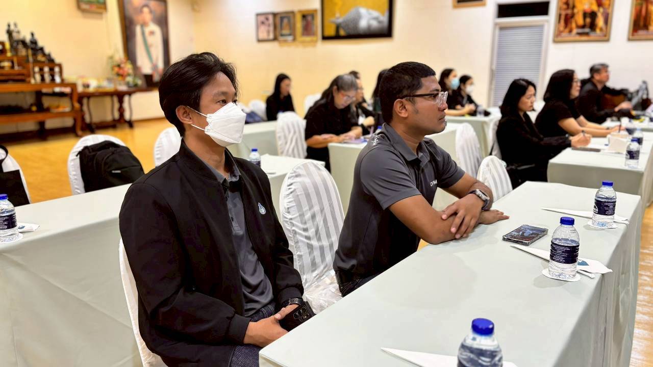 กว. และ สรข.8 ร่วมเป็นวิทยากรสาธิตและบรรยายในกิจกรรมการศึกษาดูงานและแลกเปลี่ยนองค์ความรู้เกี่ยวกับการนำเทคโนโลยีอากาศยานไร้คนขับมาใช้ในการตรวจสอบด้านสิ่งแวดล้อม