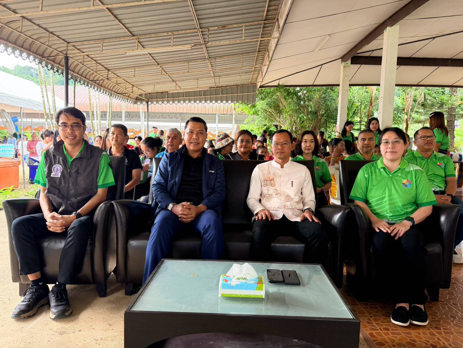 ผอ.สรข.1 ร่วมกิจกรรมตรวจสุขภาพประชาชนรอบพื้นที่เหมืองแร่ โครงการกลุ่มเหมืองแร่เฟลด์สปาร์นบพิตำ